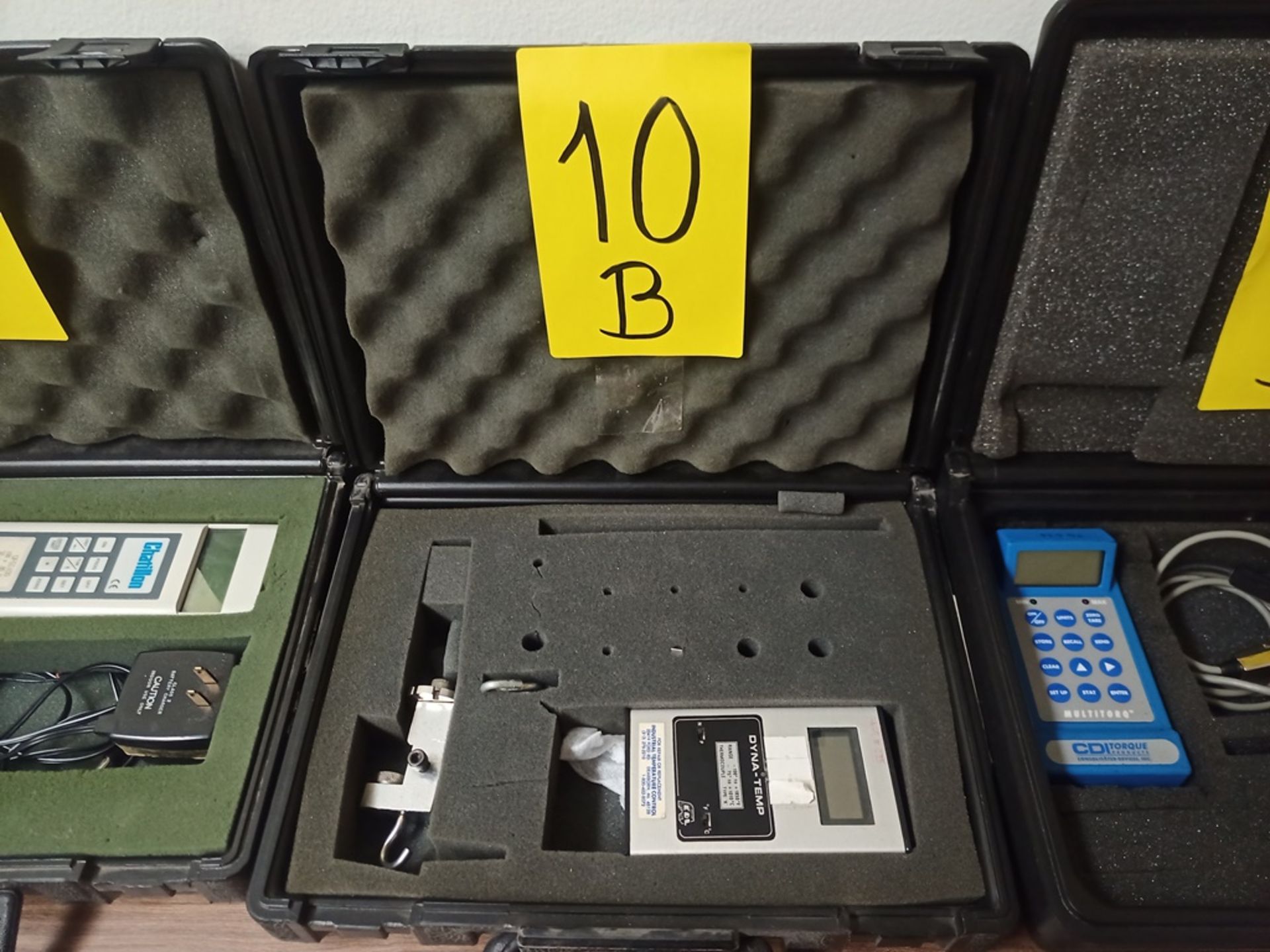 Chatillon Digital Gauge Model DFGS, Dyna-Temp Digital Pyrometer, and Portable electronic torque - Image 7 of 25