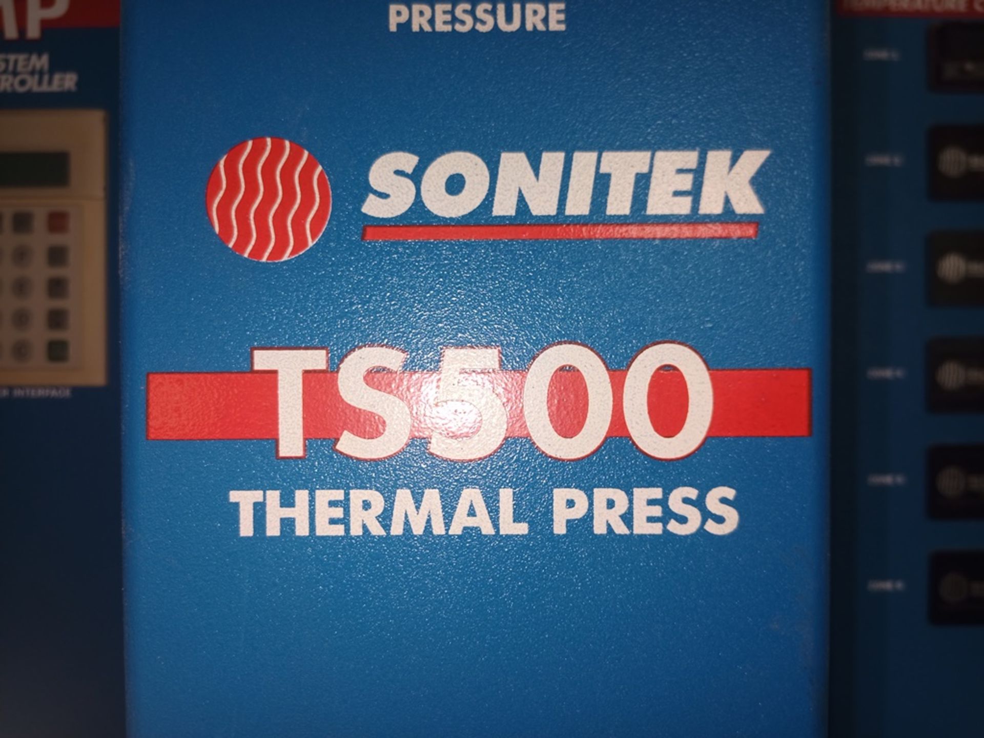 Sonitek heat press, Model MP572/1, includes pneumatic press of 1/4 de ton - Image 10 of 17