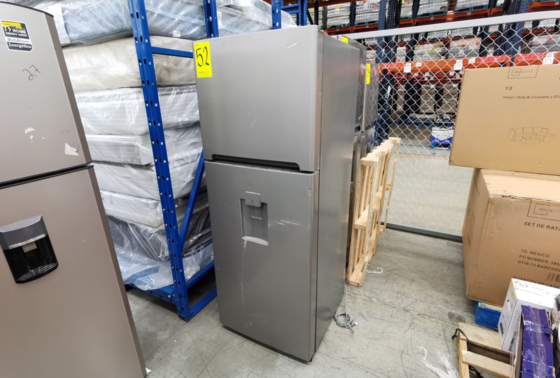 1 Refrigerador con Dispensador de Agua Marca Winia, Modelo DFR36510GNMD, Serie 4750, Color Gris, Da - Image 2 of 11