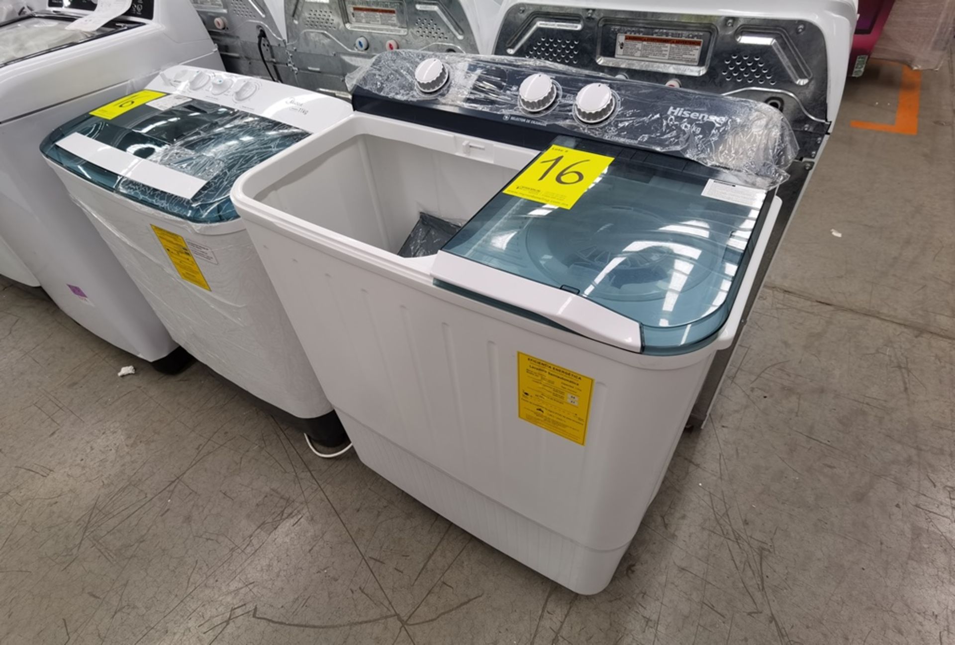 Lote de 2 Lavadoras contiene: 1 Lavadora de 11 Kg, Marca Midea, Modelo MLTT11M2NVCM, Serie 2626, Co - Image 12 of 21