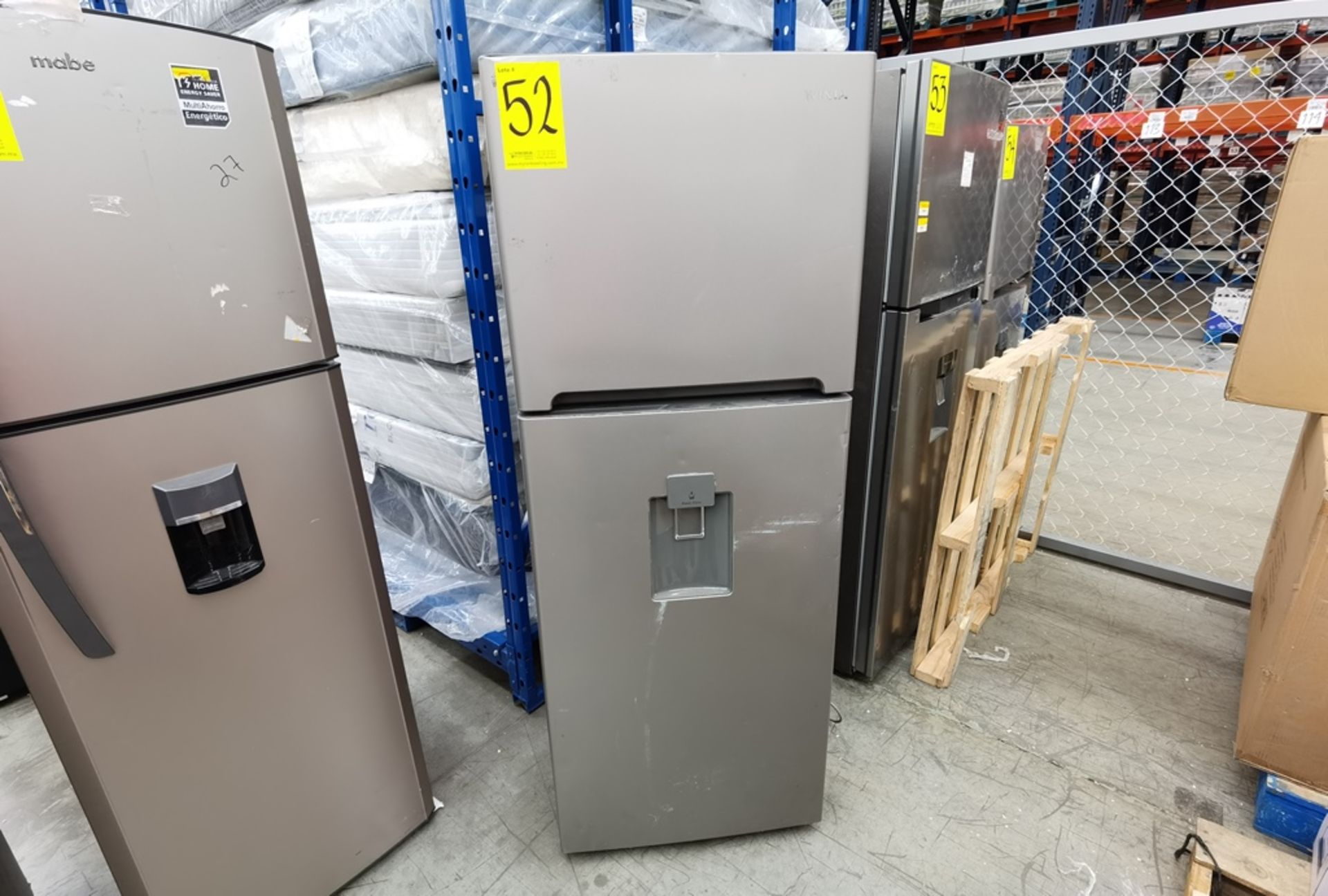1 Refrigerador con Dispensador de Agua Marca Winia, Modelo DFR36510GNMD, Serie 4750, Color Gris, Da - Image 5 of 11