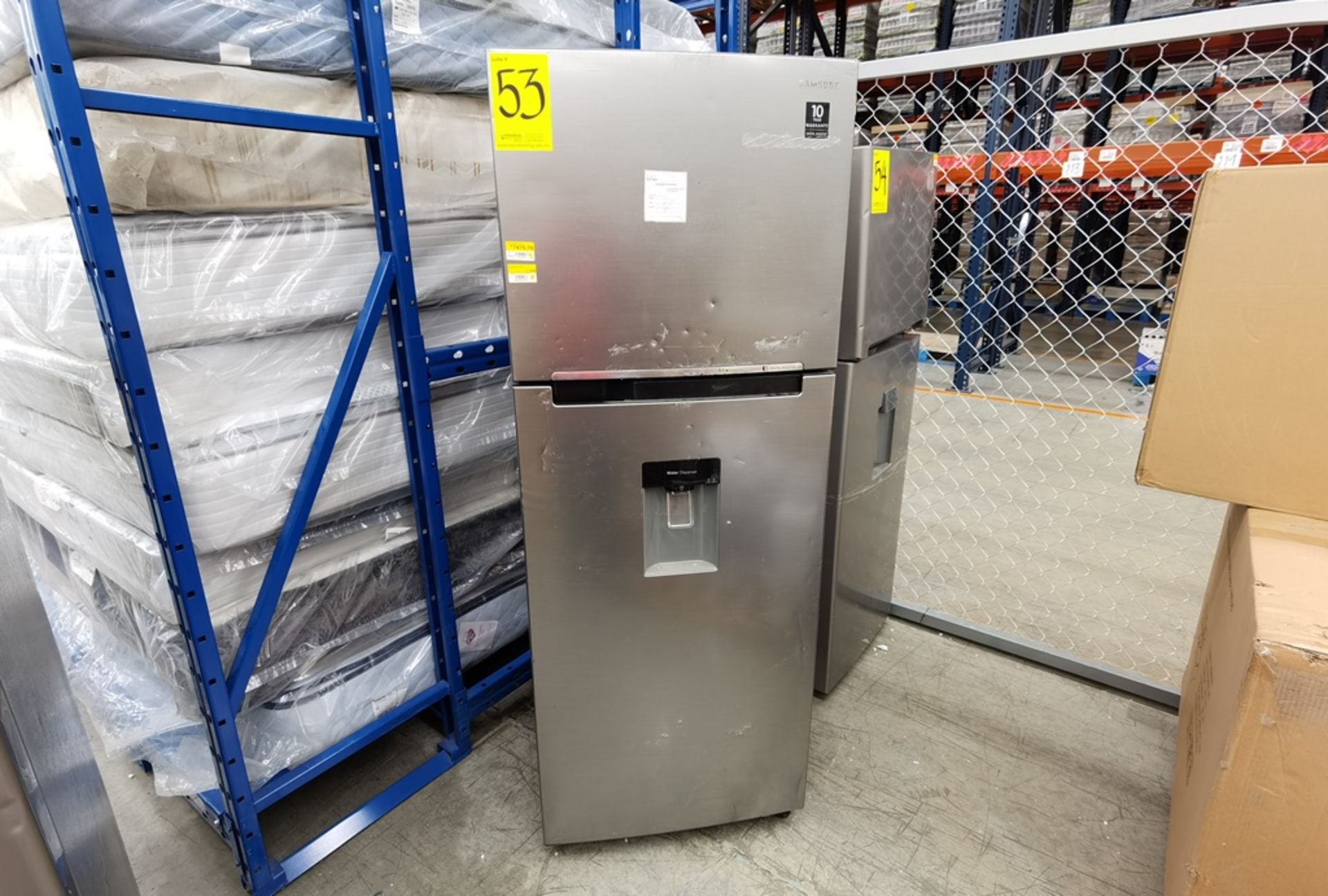 1 Refrigerador con Dispensador de Agua Marca Samsung, Modelo RT38K57IJ59, Serie 834R, Color Gris, D - Image 6 of 11