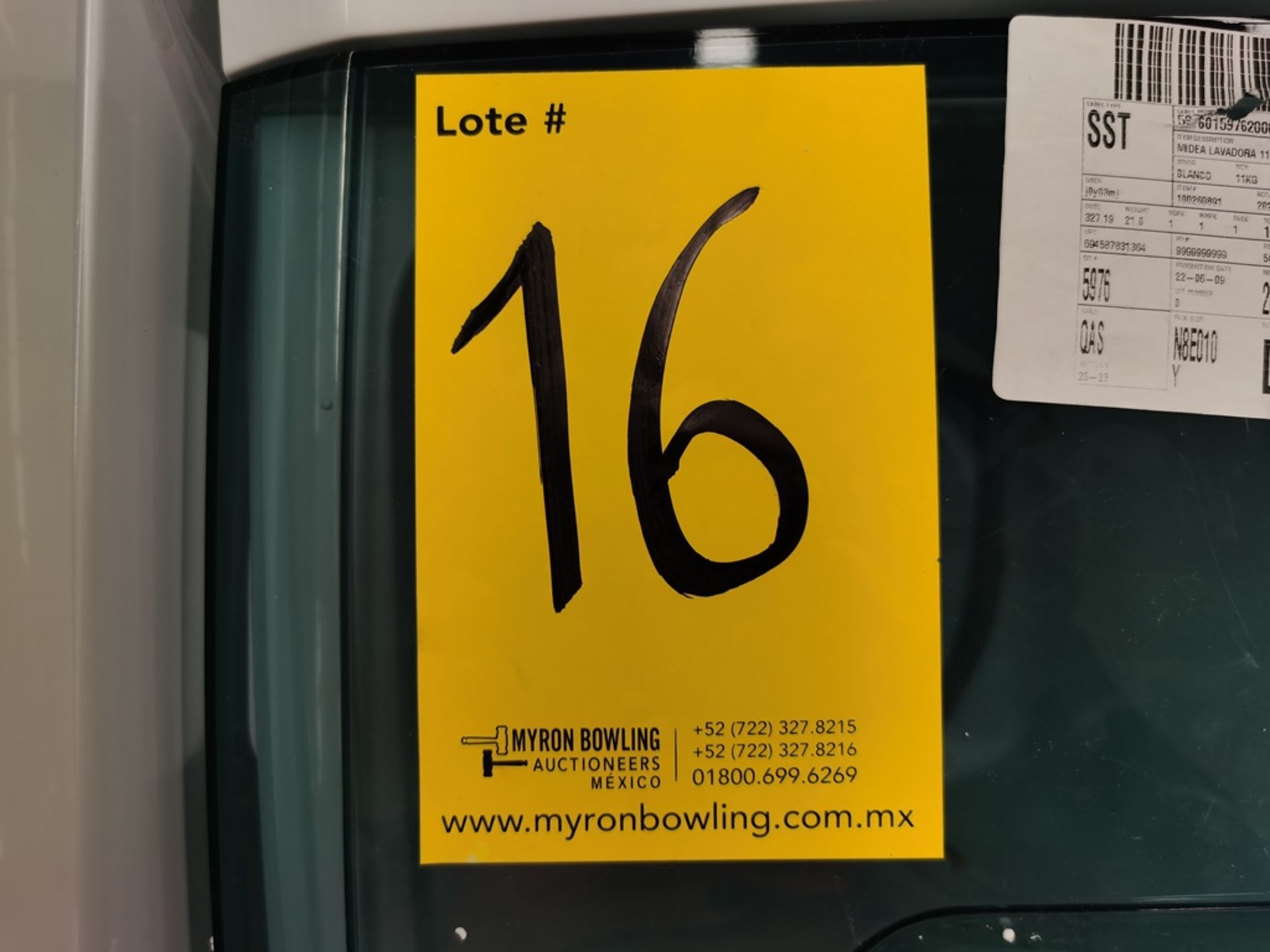 Lote de 2 Lavadoras contiene: 1 Lavadora de 11 Kg, Marca Midea, Modelo MLTT11M2NVCM, Serie 2626, Co - Image 21 of 21