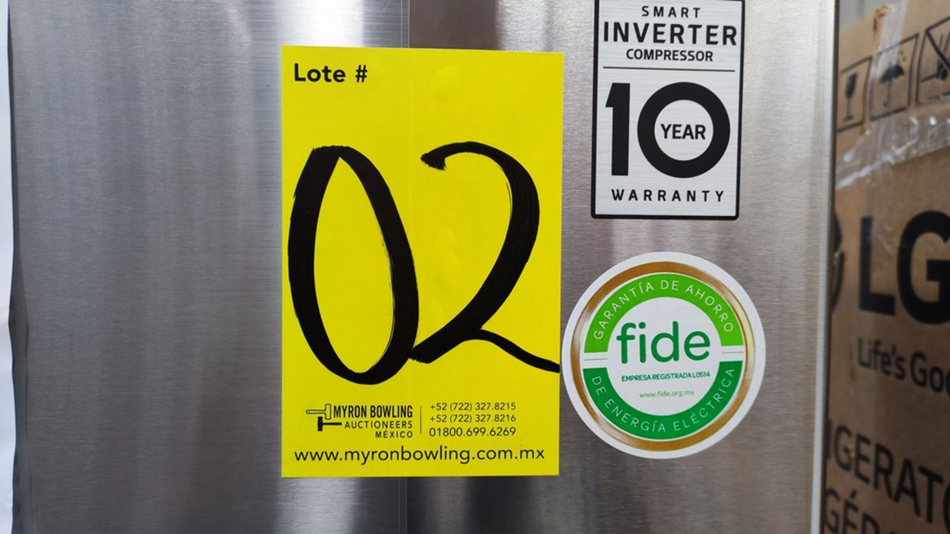 1 Refrigerador Marca LG, Modelo LT57BPSX, Serie 111MRXX34994, Color Gris, Favor de inspeccionar. (N - Image 11 of 11