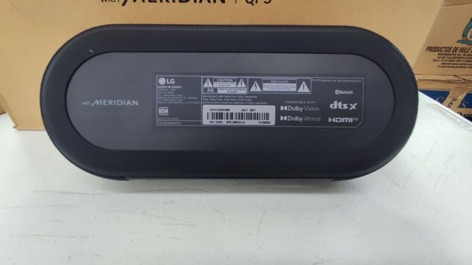 1 Bocina Marca LG SoundBar Eclair de 3.1.2 Canales, HDMI y Bluetooth. Favor de Inspeccionar. (No se - Image 3 of 11