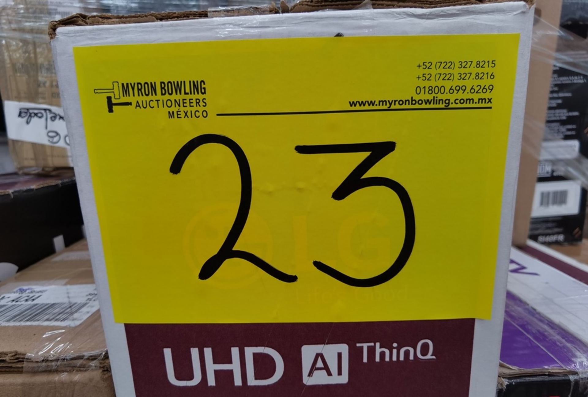 Lote de 13 Pantallas contiene: 1 Pantalla de 70" Marca LG, 1 Pantalla de 65" Marca LG, 1 Pantalla d - Image 4 of 4