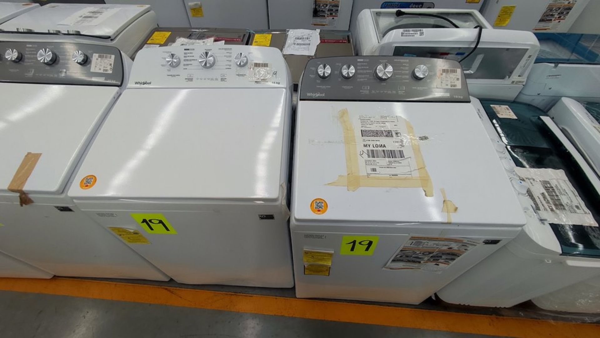 Lote de 2 Lavadoras contiene: 1 Lavadora de 16 Kg, Marca Whirlpool, Modelo 8MWTW1613MJQ0, No de ser - Image 6 of 8