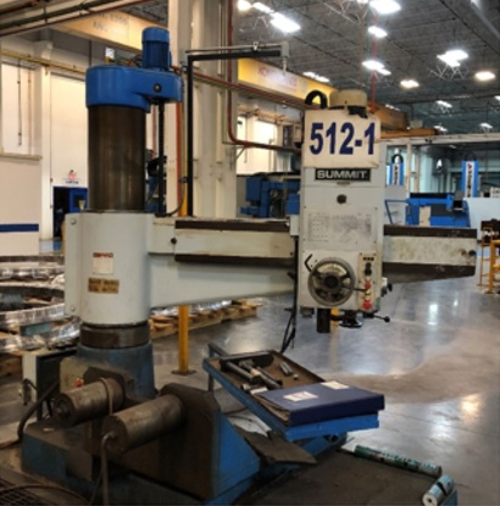 Summit Radial Drill, model 5H RADIAL, S/N 50710, 440V/60 Hz - Image 18 of 28