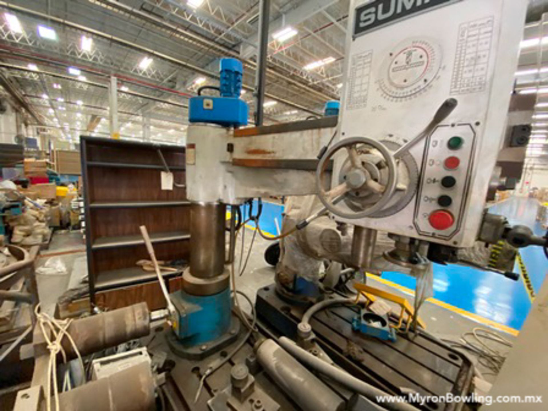 Summit Radial Drill, model 3/H RADIAL, S/N 60930552, 440V/60 Hz - Image 9 of 22