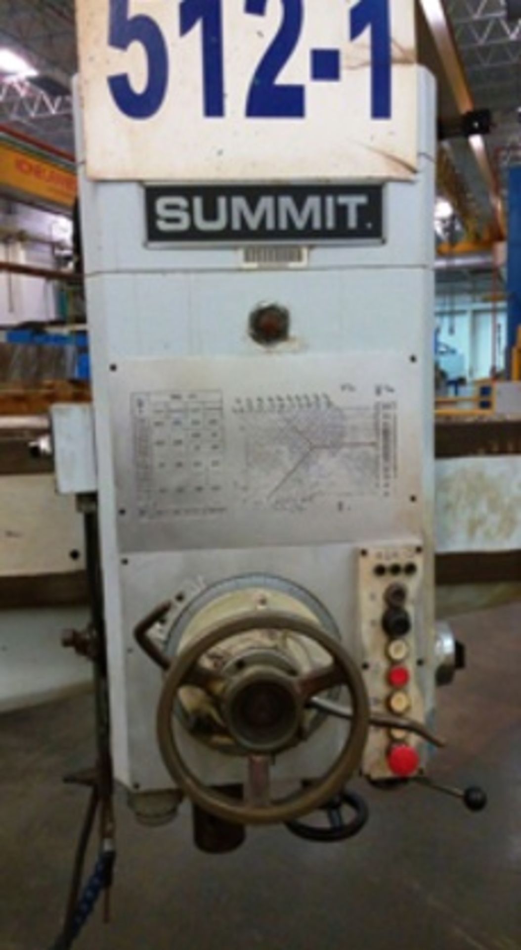 Summit Radial Drill, model 5H RADIAL, S/N 50710, 440V/60 Hz - Image 19 of 28