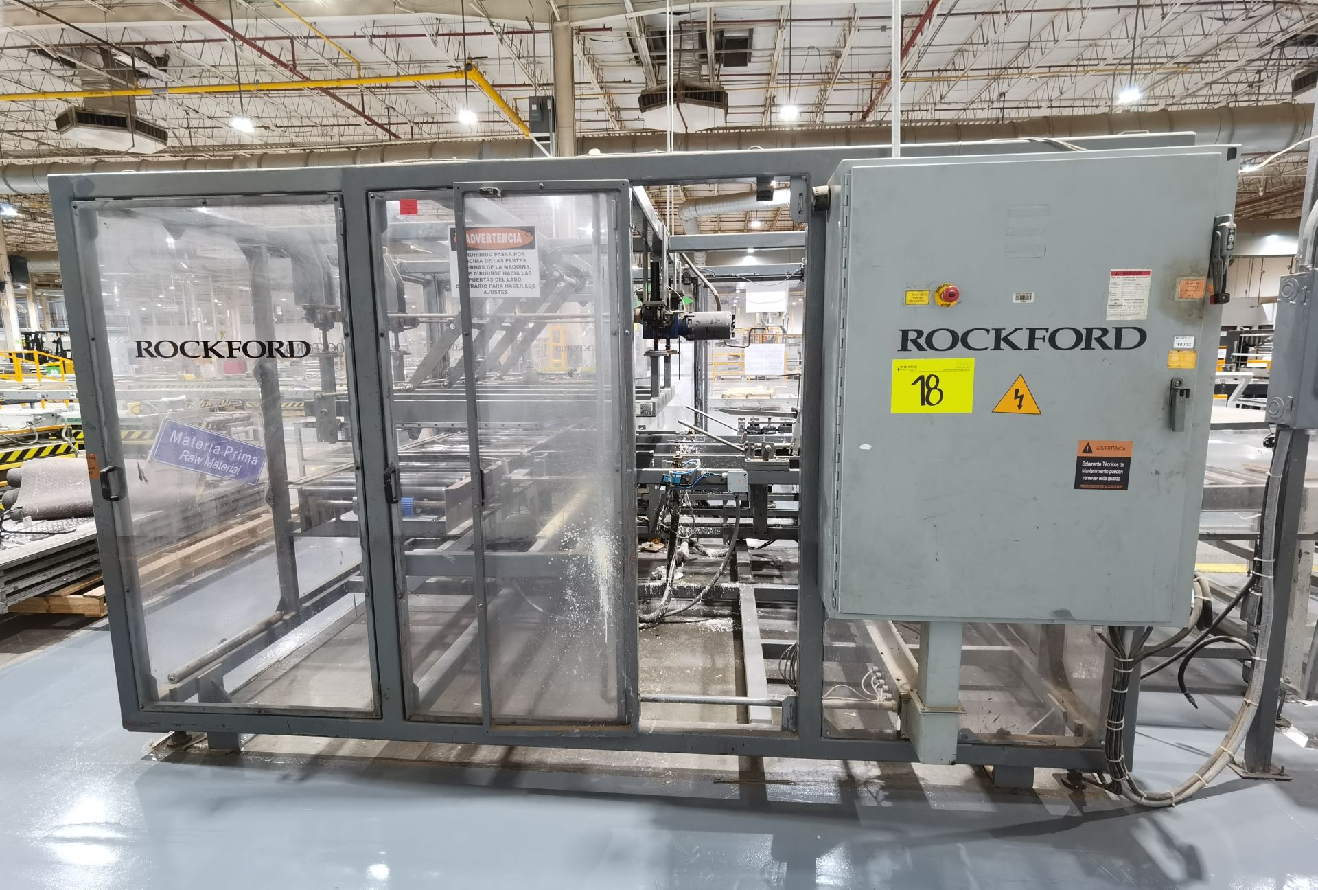 Rockford Packaging Machine, Model SHM-WR, S/N 11327,Year 2006, 480 V / 60 Hz, ASSET NUMBERS 18002 - Image 17 of 42