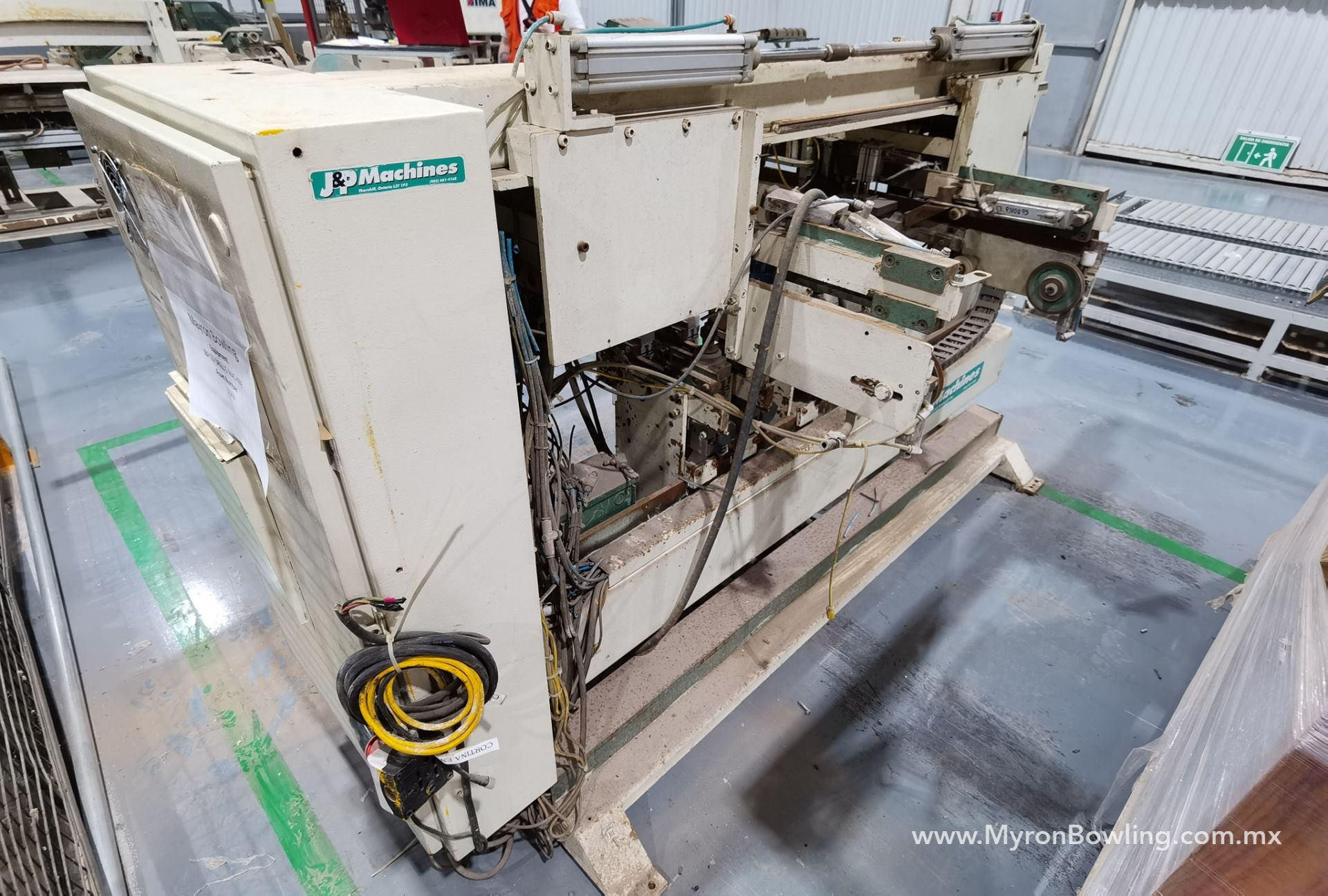 J&P Drawer Front Boring Machine, Model MD610M, S/N 3999, 600 V / 60 Hz, ASSET NUMBER 11204 - Image 18 of 22