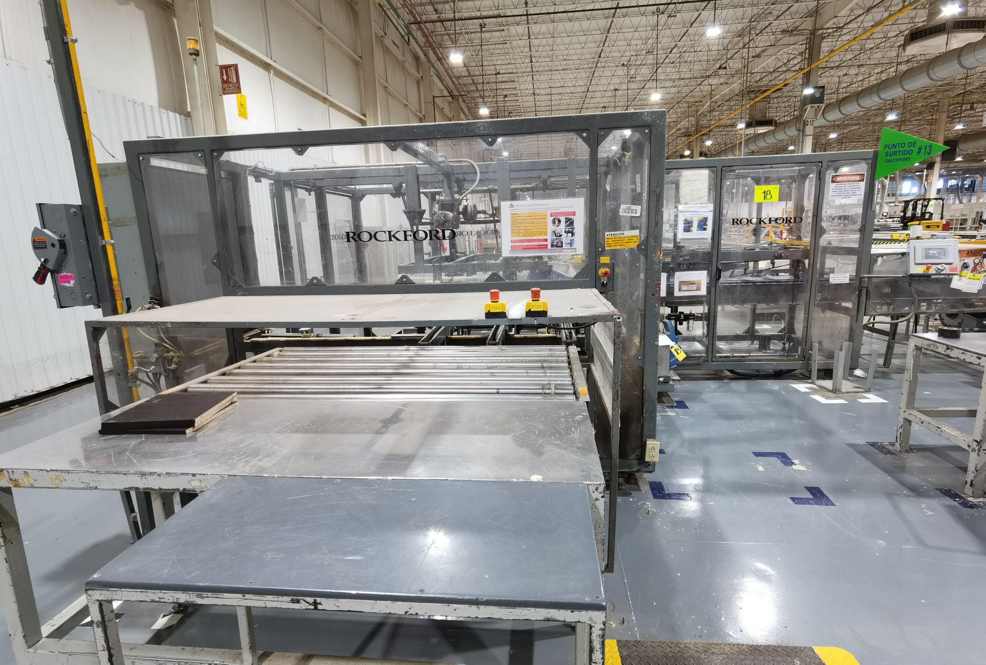 Rockford Packaging Machine, Model SHM-WR, S/N 11327,Year 2006, 480 V / 60 Hz, ASSET NUMBERS 18002 - Image 14 of 42