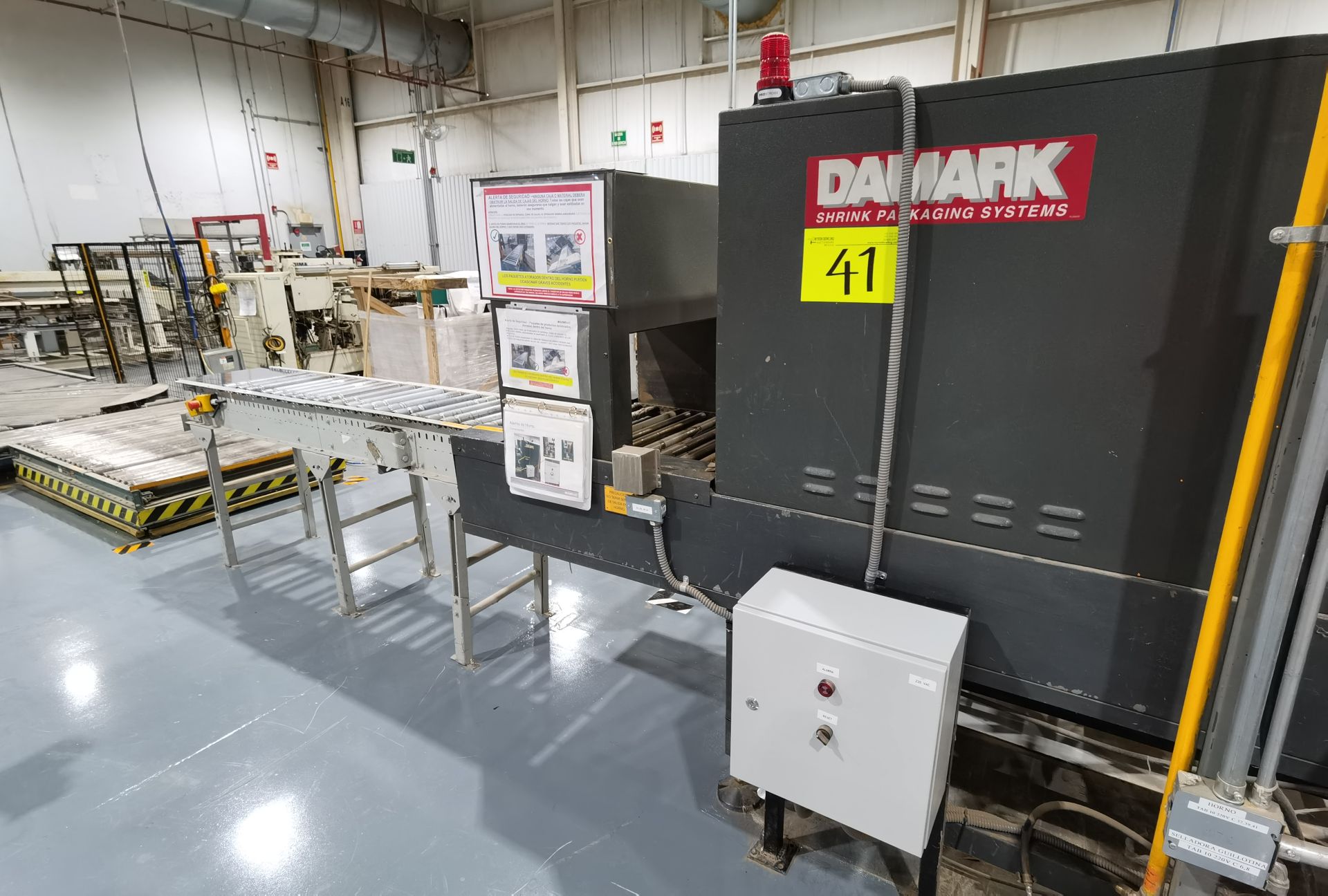 Damark Shrink Tunnel, Model S24T, S/N 12/32540/B, 480 V / 60 Hz, ASSET NUMBERS 11002 - Image 13 of 24