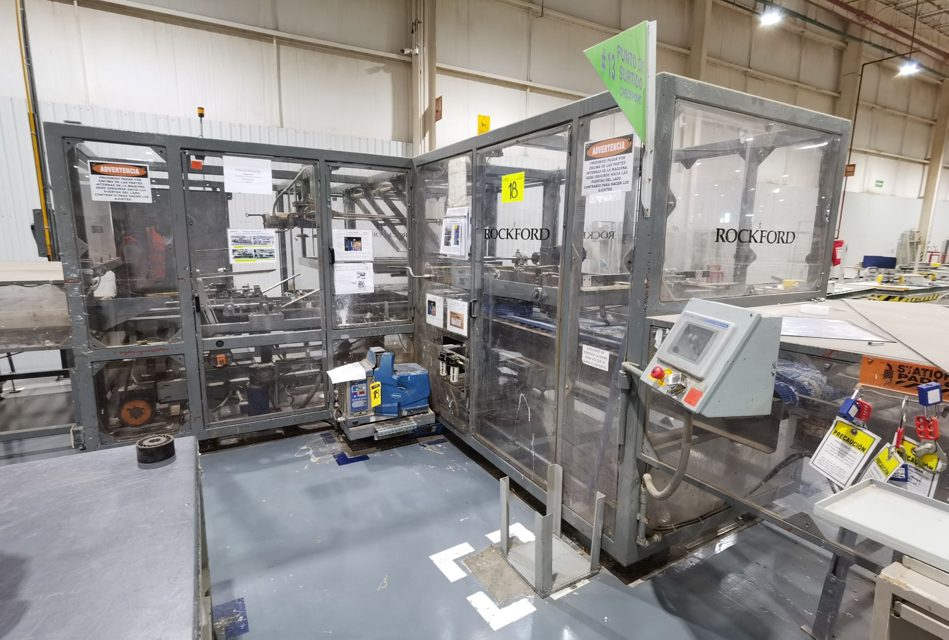 Rockford Packaging Machine, Model SHM-WR, S/N 11327,Year 2006, 480 V / 60 Hz, ASSET NUMBERS 18002 - Image 22 of 42