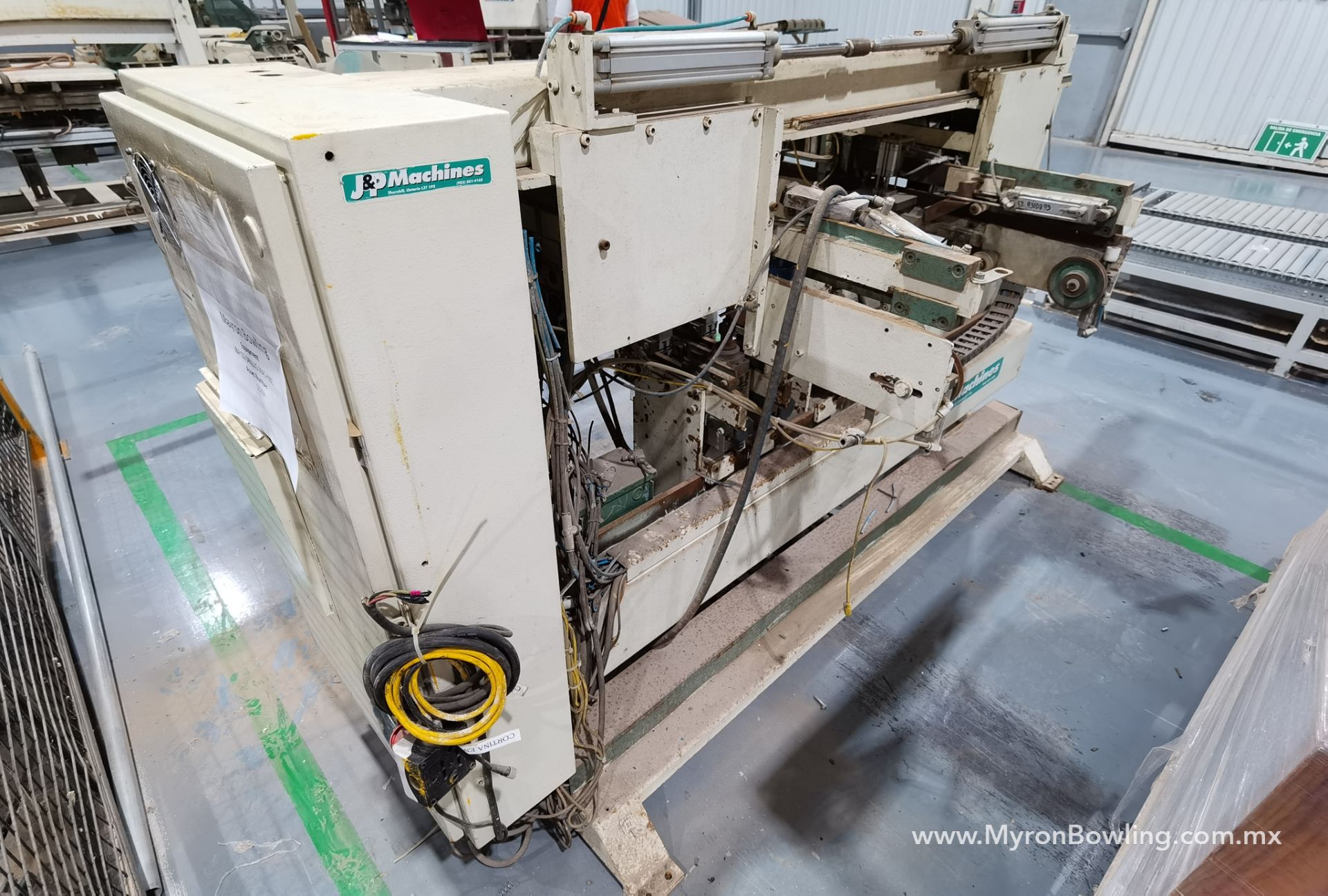 J&P Drawer Front Boring Machine, Model MD610M, S/N 3999, 600 V / 60 Hz, ASSET NUMBER 11204 - Image 17 of 22