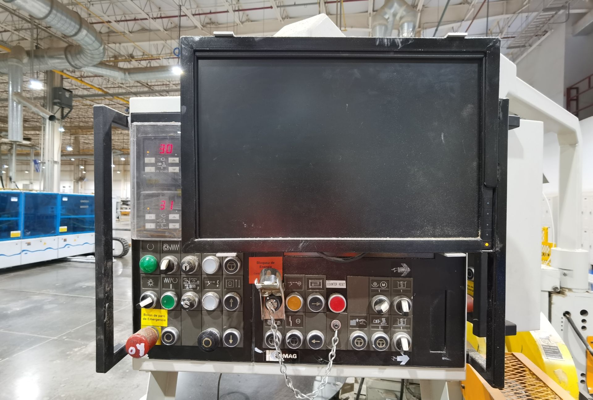 Homag Edge Bander, Model OPTIMATKL25/6/A12/15, S/N 0-200-03-6719, Year 2003, 480 V / 60 Hz, 63 AMPS - Image 36 of 50