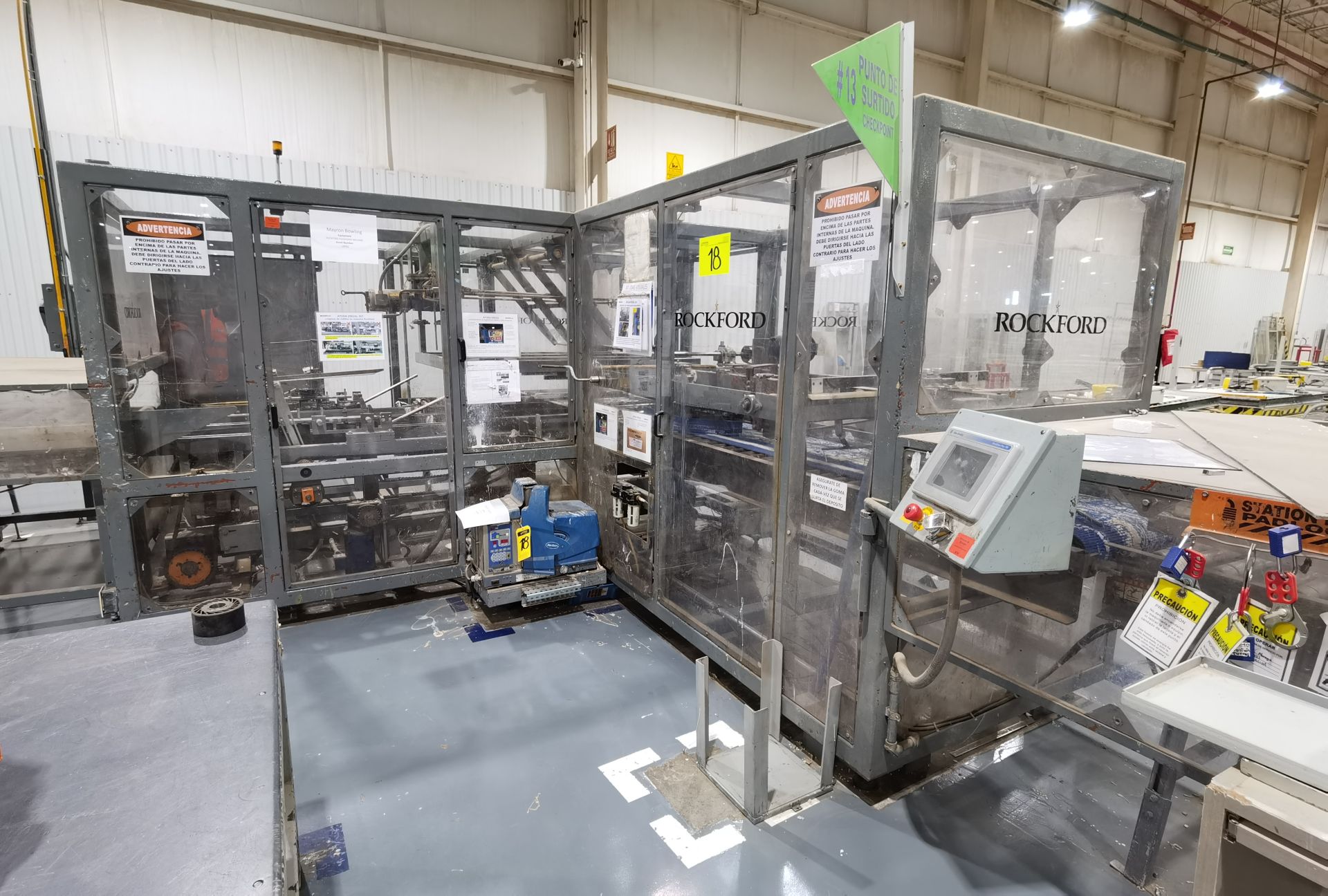 Rockford Packaging Machine, Model SHM-WR, S/N 11327,Year 2006, 480 V / 60 Hz, ASSET NUMBERS 18002 - Image 20 of 42