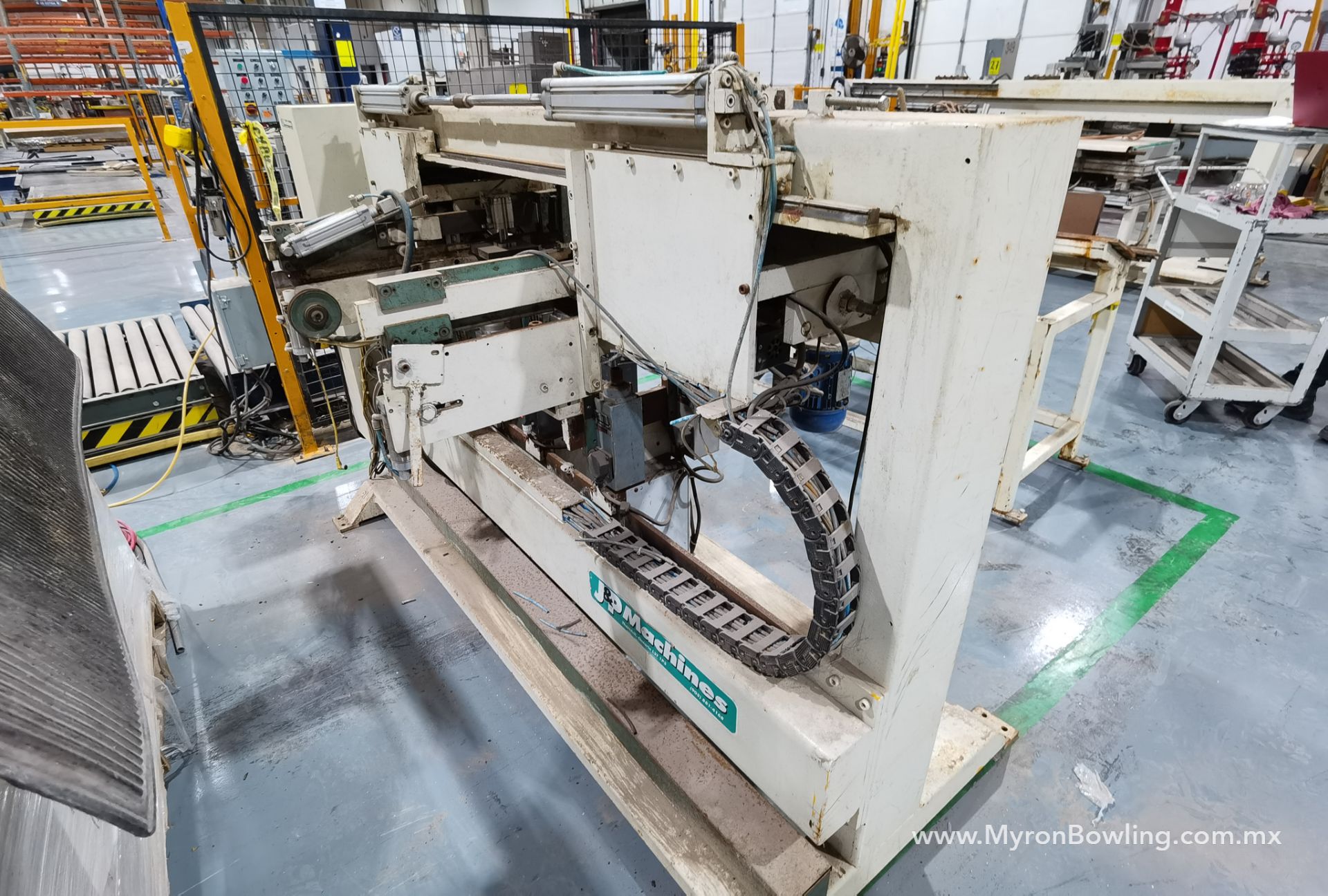 J&P Drawer Front Boring Machine, Model MD610M, S/N 3999, 600 V / 60 Hz, ASSET NUMBER 11204 - Image 16 of 22