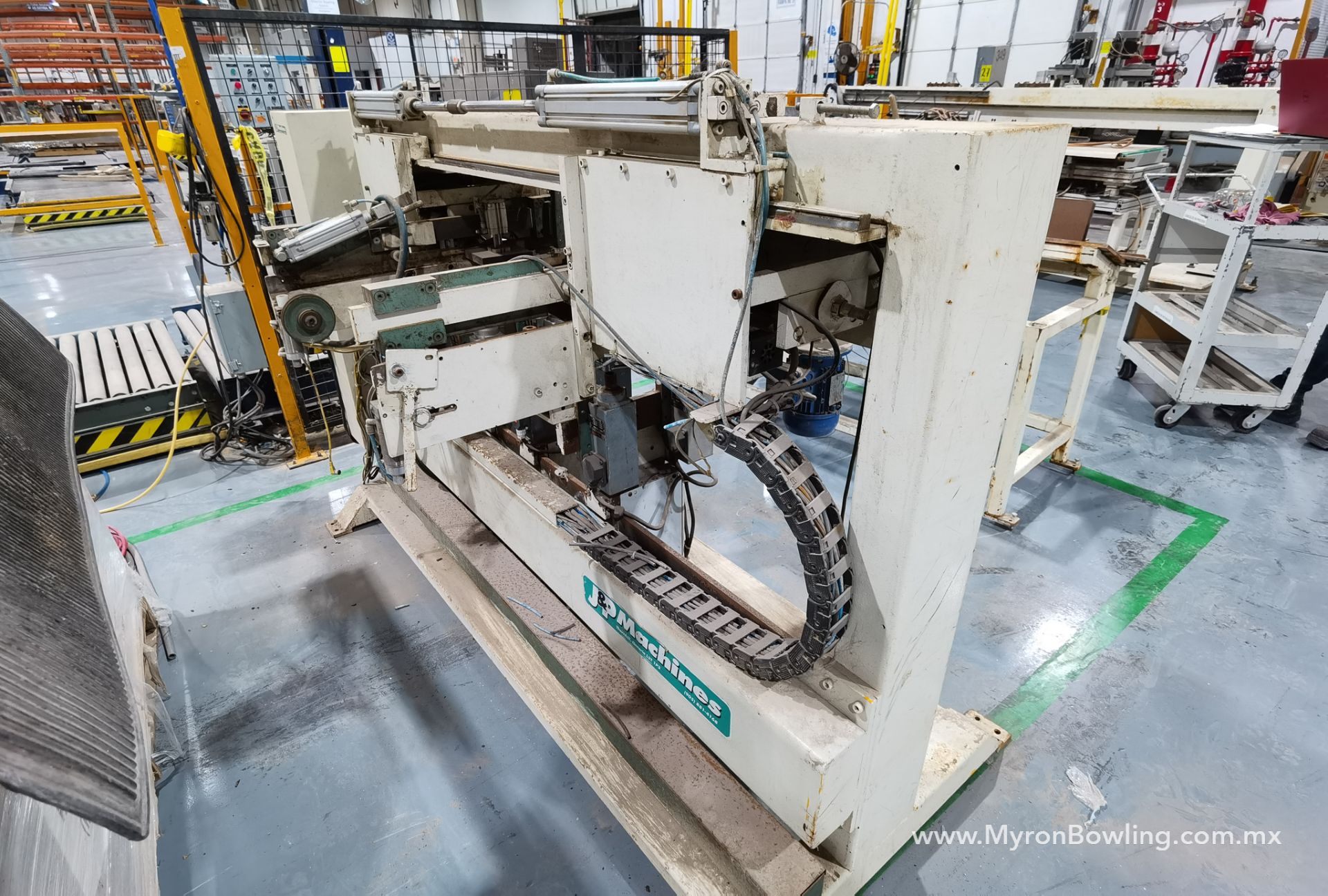 J&P Drawer Front Boring Machine, Model MD610M, S/N 3999, 600 V / 60 Hz, ASSET NUMBER 11204 - Image 15 of 22