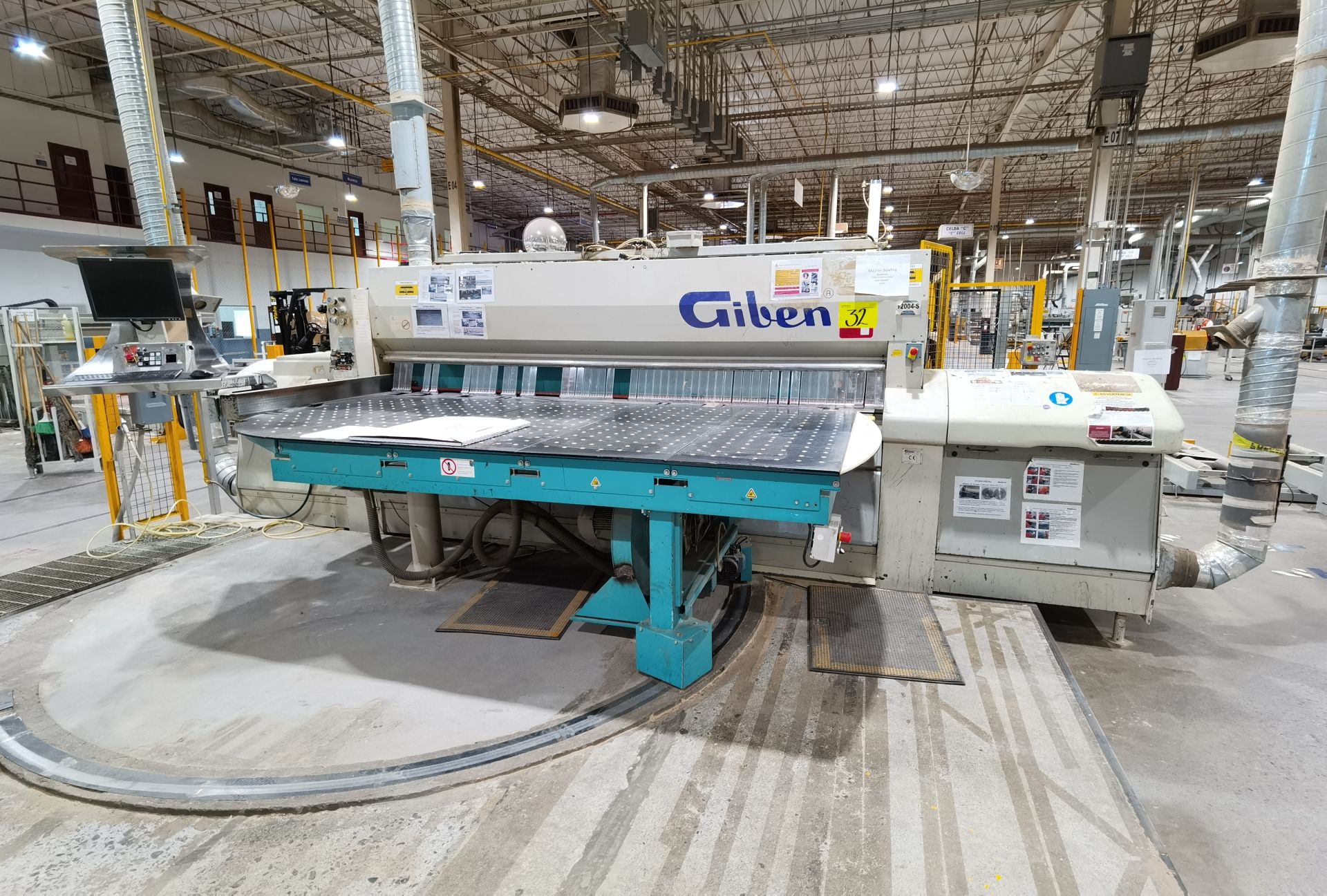 Giben Beam Saw Machine, Model PRISMATIC 301 SPT, S/N 521.05.330, Year 2006, 480 V / 60 Hz - Image 14 of 38