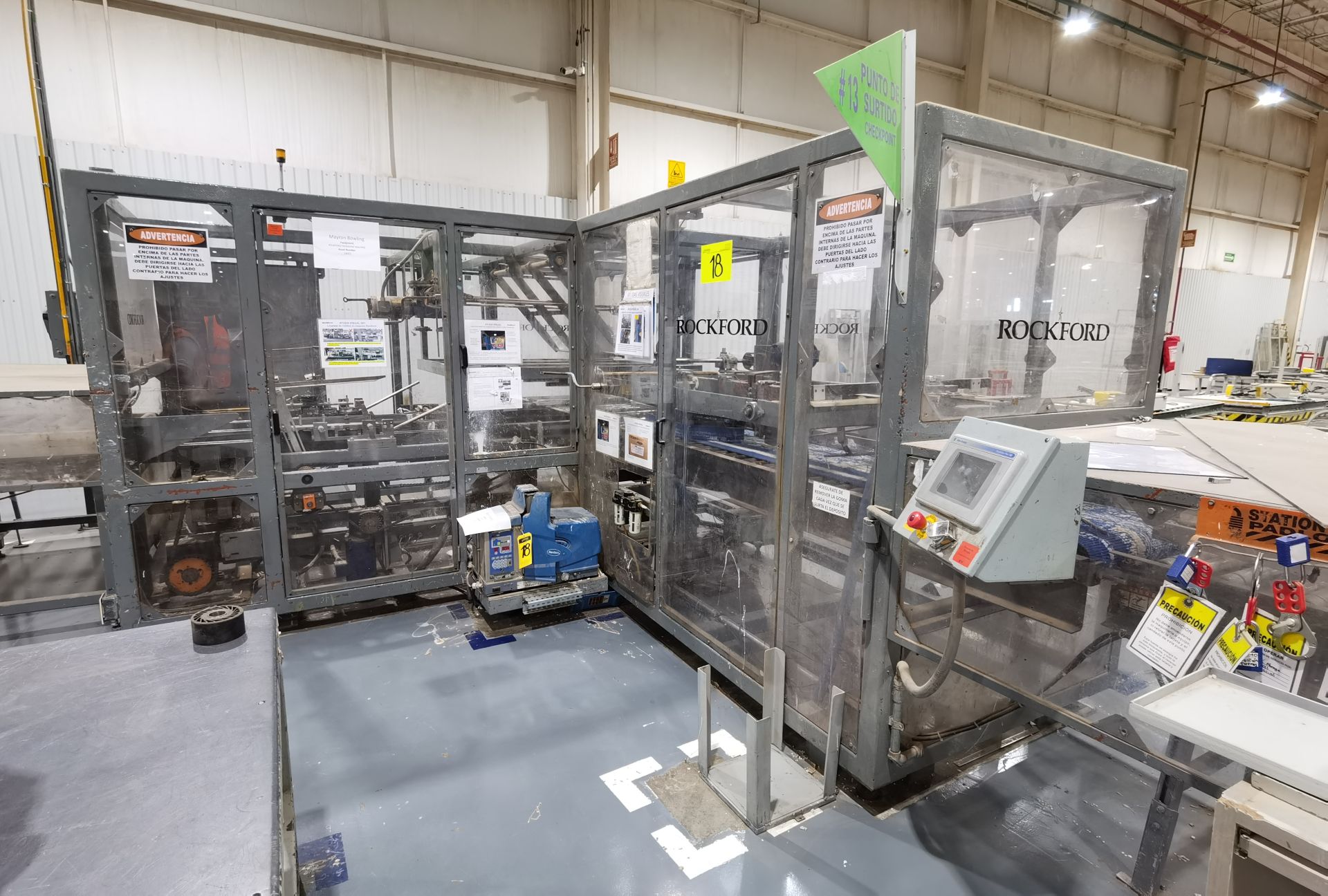 Rockford Packaging Machine, Model SHM-WR, S/N 11327,Year 2006, 480 V / 60 Hz, ASSET NUMBERS 18002 - Image 21 of 42