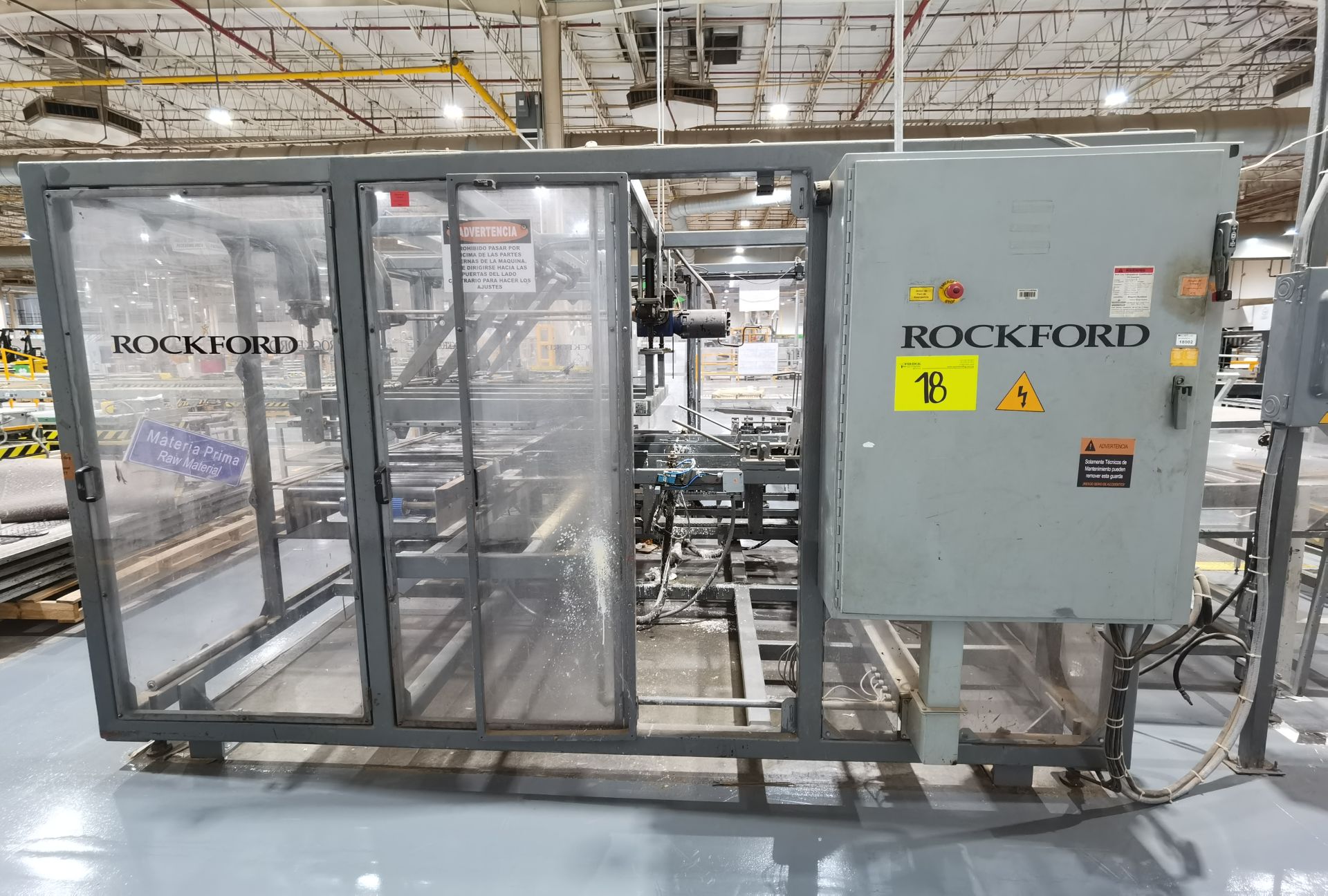 Rockford Packaging Machine, Model SHM-WR, S/N 11327,Year 2006, 480 V / 60 Hz, ASSET NUMBERS 18002 - Image 37 of 42