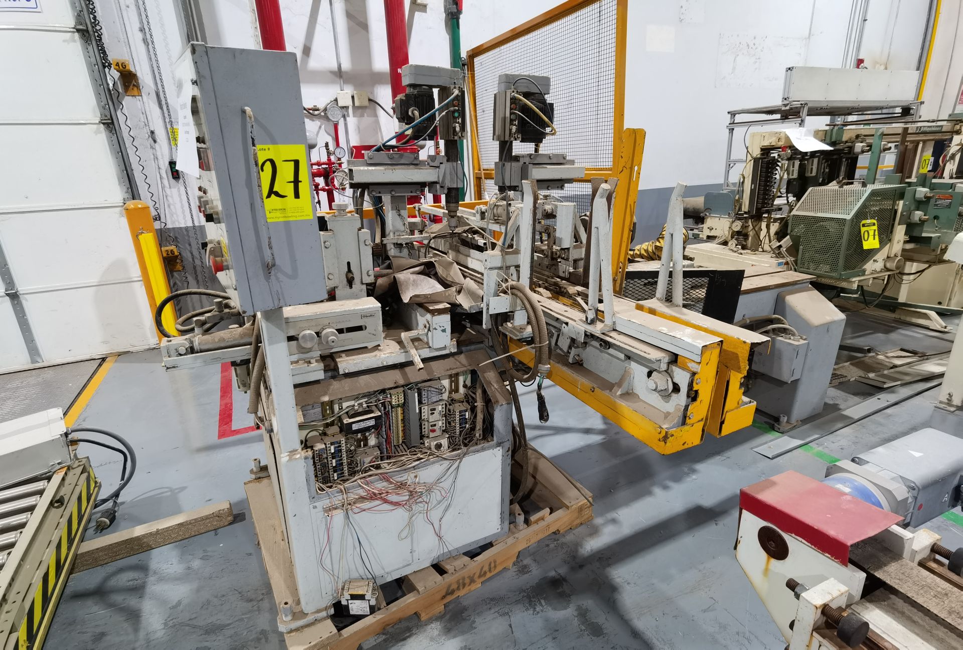 Doucet Drilling Machine, Model J60-4, S/N 99-01-191, 600 V / 60 Hz, ASSET NUMBER 11213