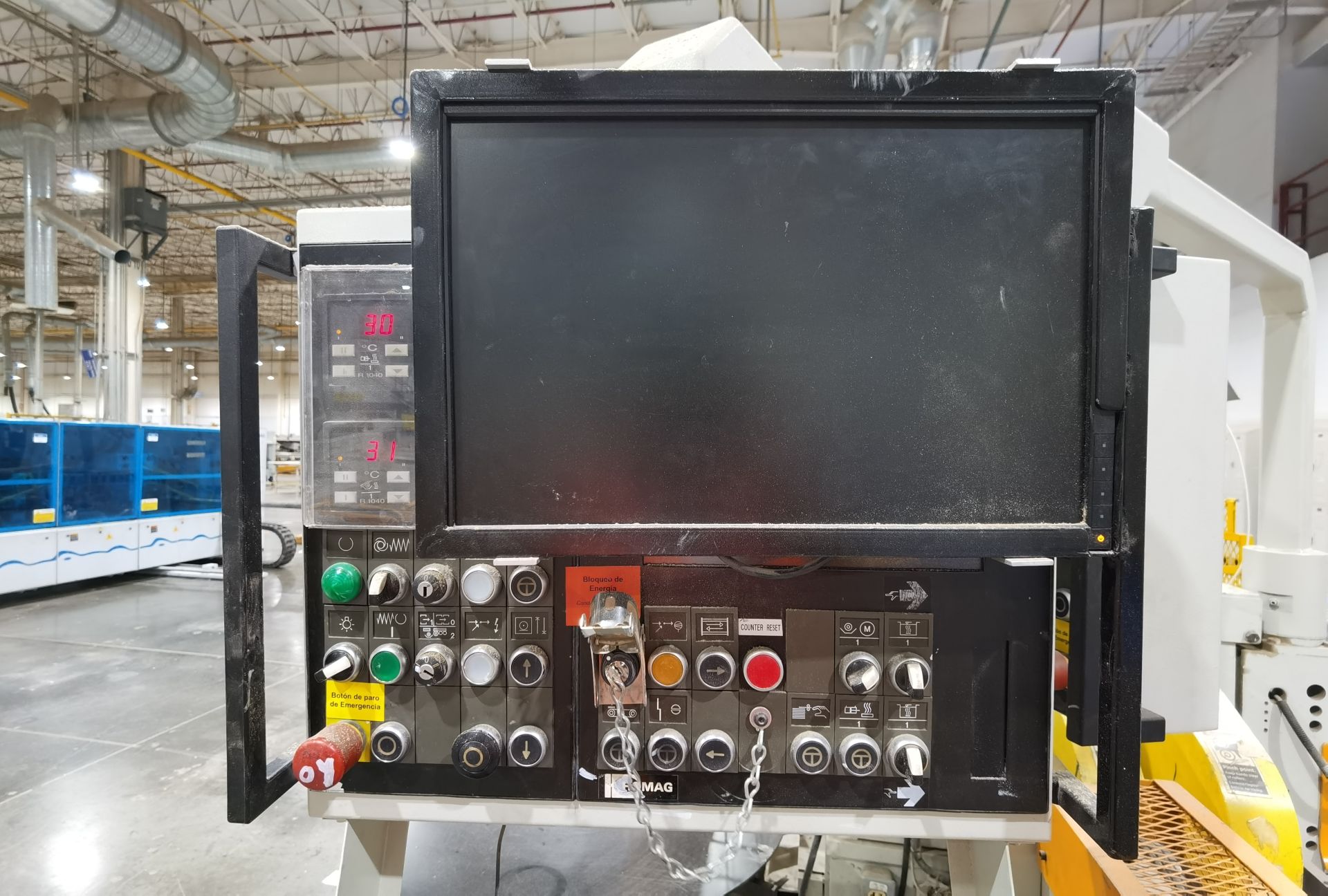 Homag Edge Bander, Model OPTIMATKL25/6/A12/15, S/N 0-200-03-6719, Year 2003, 480 V / 60 Hz, 63 AMPS - Image 9 of 50