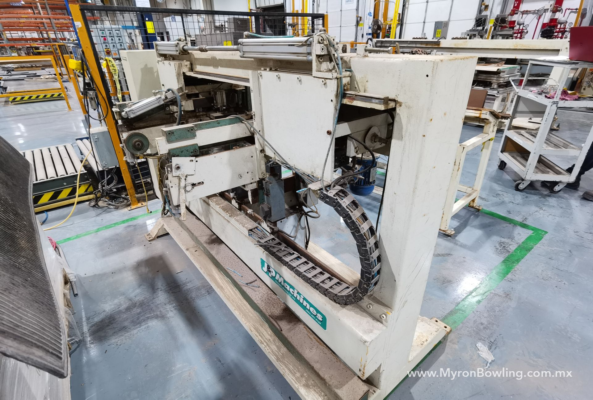 J&P Drawer Front Boring Machine, Model MD610M, S/N 3999, 600 V / 60 Hz, ASSET NUMBER 11204 - Image 3 of 22