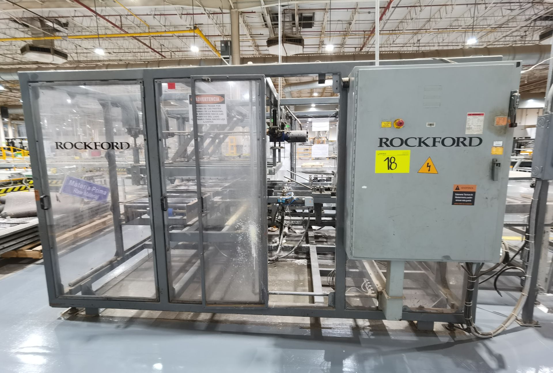 Rockford Packaging Machine, Model SHM-WR, S/N 11327,Year 2006, 480 V / 60 Hz, ASSET NUMBERS 18002 - Image 36 of 42