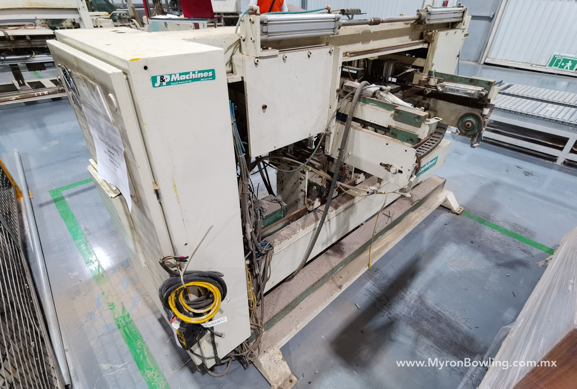 J&P Drawer Front Boring Machine, Model MD610M, S/N 3999, 600 V / 60 Hz, ASSET NUMBER 11204 - Image 4 of 22