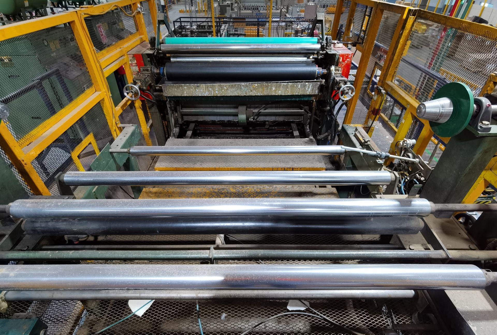 Harlan Double Side Laminator/Outfeed Conveyors Laminator/ Polipasto, Model Harlan 01, S/N 1467LAMBC - Image 21 of 116