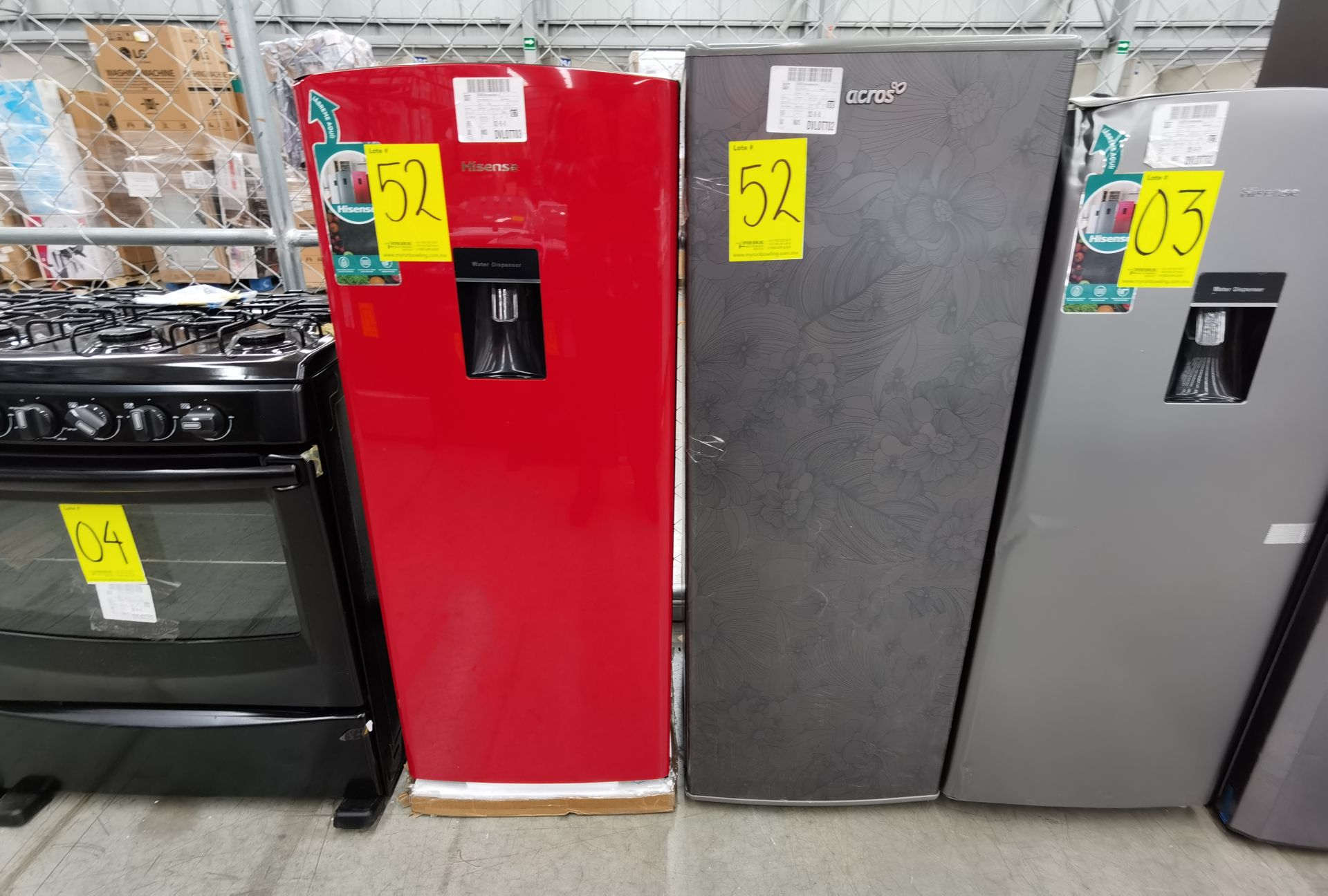 Lote de 2 Refrigeradores contiene: 1 Refrigerador Marca Acros