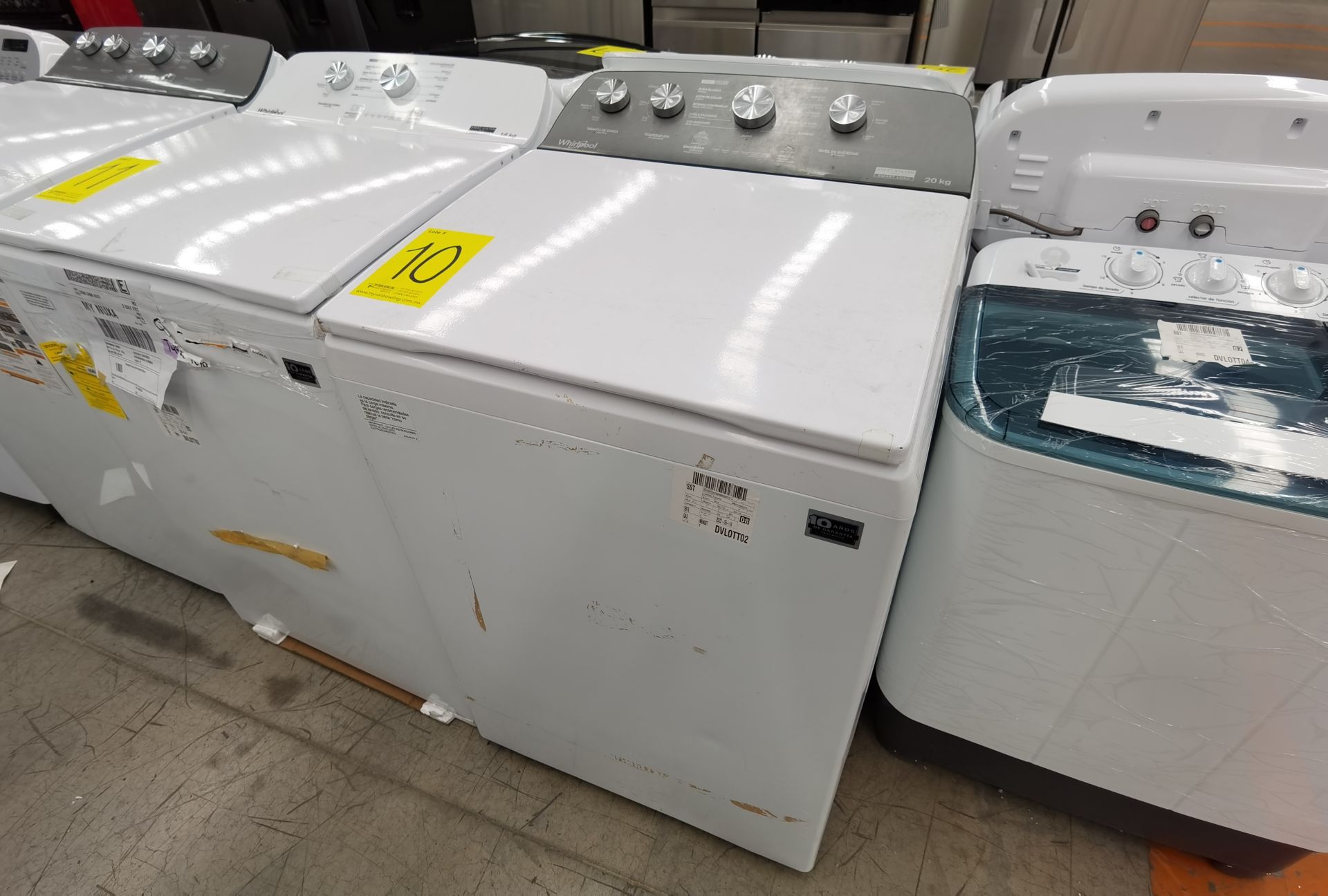 1 Lavadora de 20KG, Marca Whirlpool Modelo 8MWTW2024MJM0 - Image 3 of 6