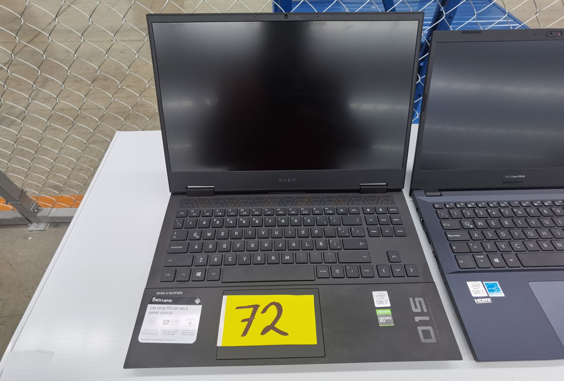 Lote de 2 Laptop: 1 Laptop OMEN i7 8GB RAM + 512GB SDD, 1 Laptop Asus i7 8GB RAM + 500GB SDD - Image 9 of 14