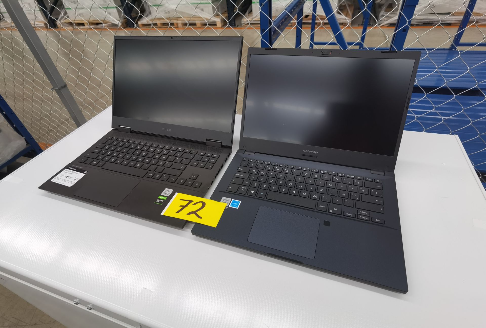 Lote de 2 Laptop: 1 Laptop OMEN i7 8GB RAM + 512GB SDD, 1 Laptop Asus i7 8GB RAM + 500GB SDD - Image 6 of 14