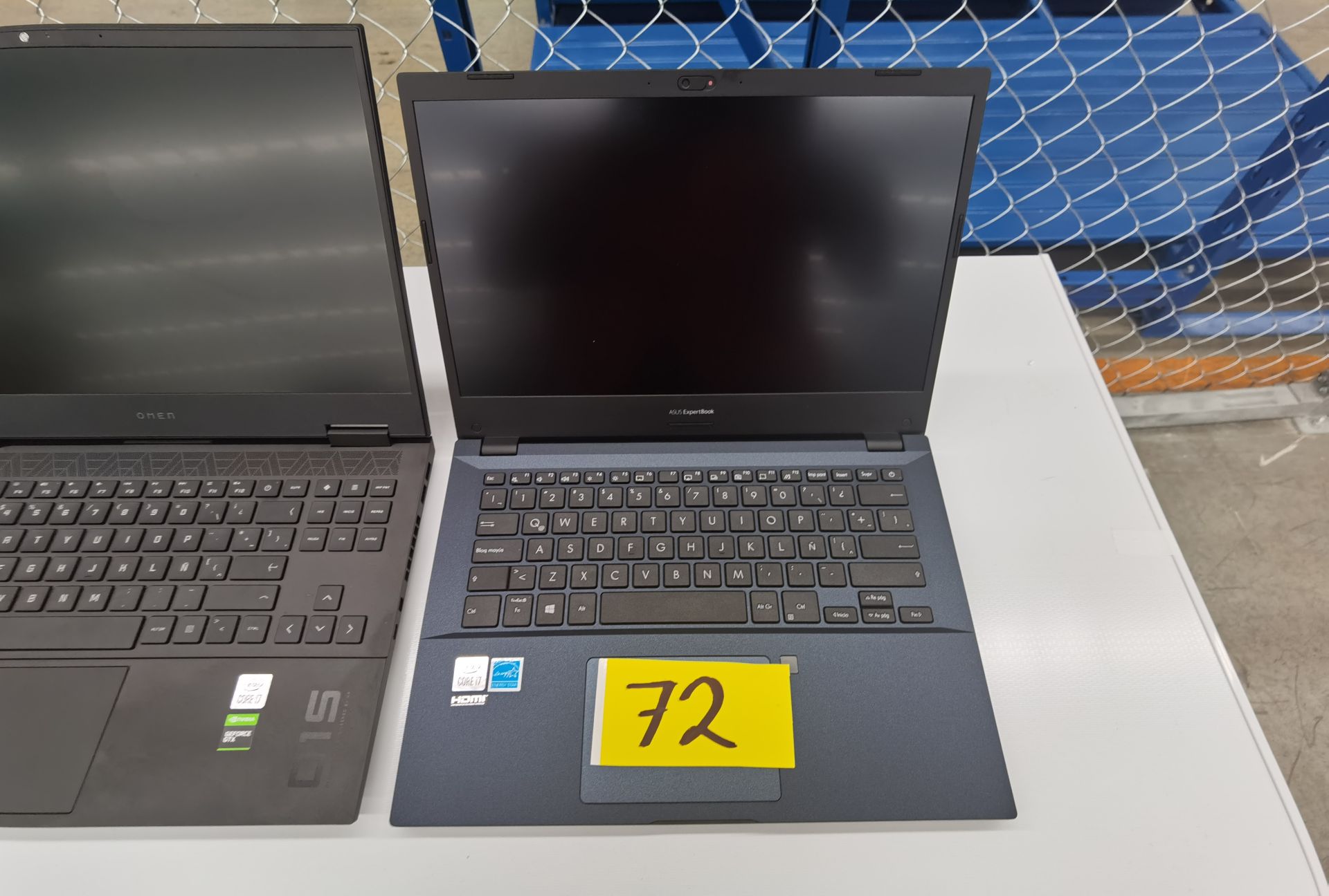 Lote de 2 Laptop: 1 Laptop OMEN i7 8GB RAM + 512GB SDD, 1 Laptop Asus i7 8GB RAM + 500GB SDD - Image 12 of 14