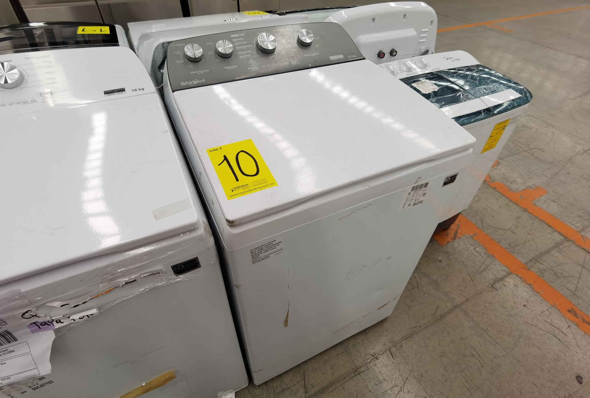 1 Lavadora de 20KG, Marca Whirlpool Modelo 8MWTW2024MJM0 - Image 2 of 6