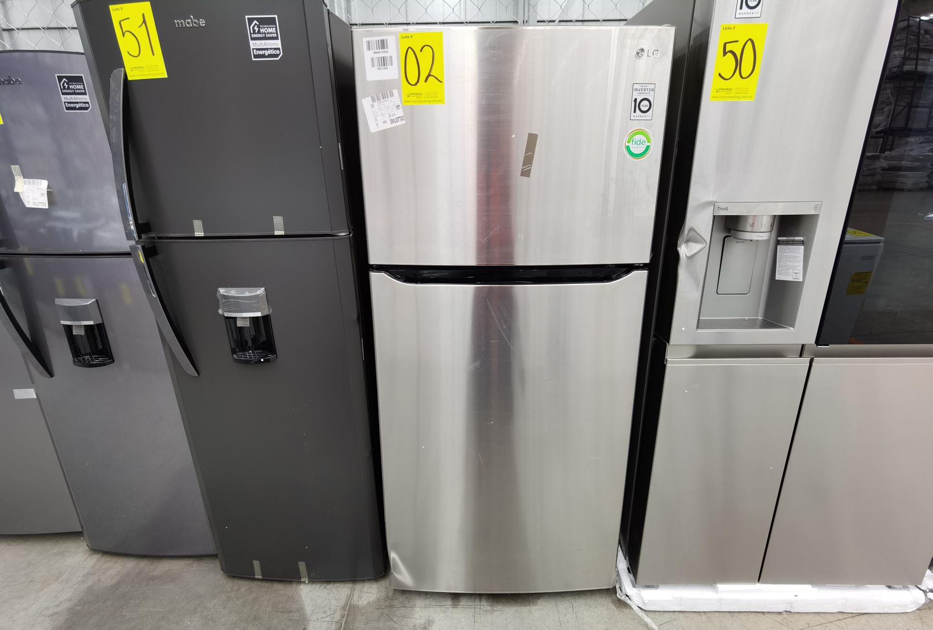 1 Refrigerador Marca LG, Modelo LT57BPSX