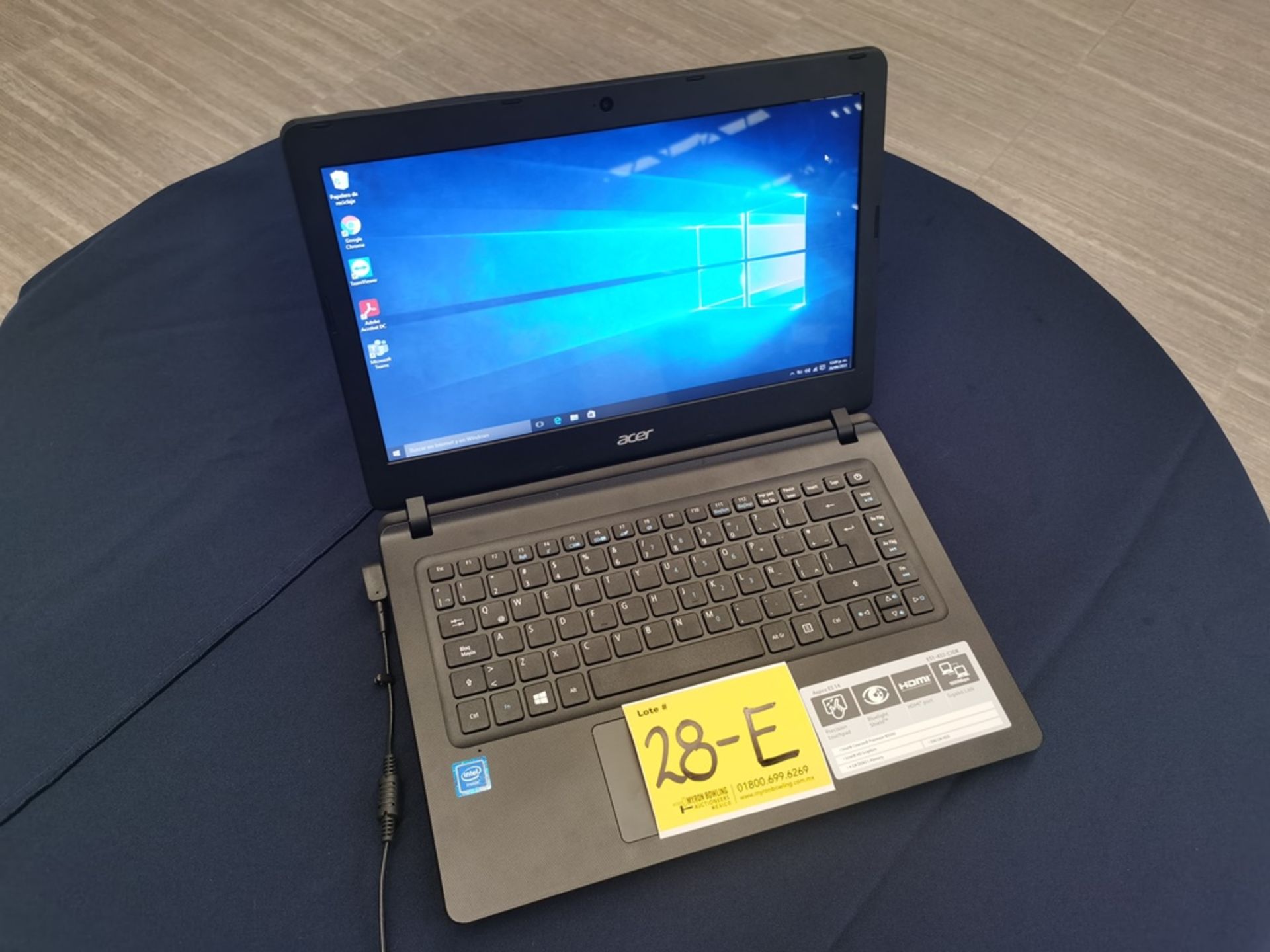 1 Computadora tipo Laptop Marca Acer Modelo Aspire ES-14 N16Q8, Serie NXGFSAL001716173D27600, Color - Image 3 of 10