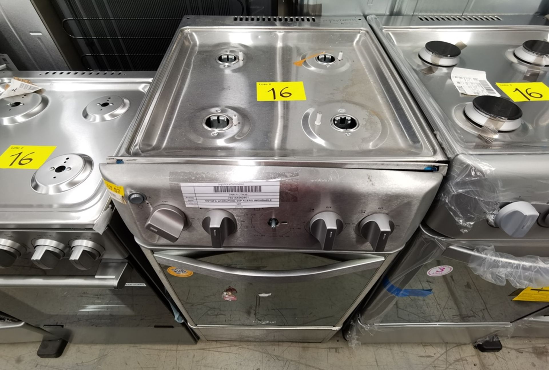 Lote De 4 Estufas Contiene: 1 Estufa De 4 Quemadores Marca Whirlpool, Modelo AW5400D01, Serie VEB25 - Image 9 of 25