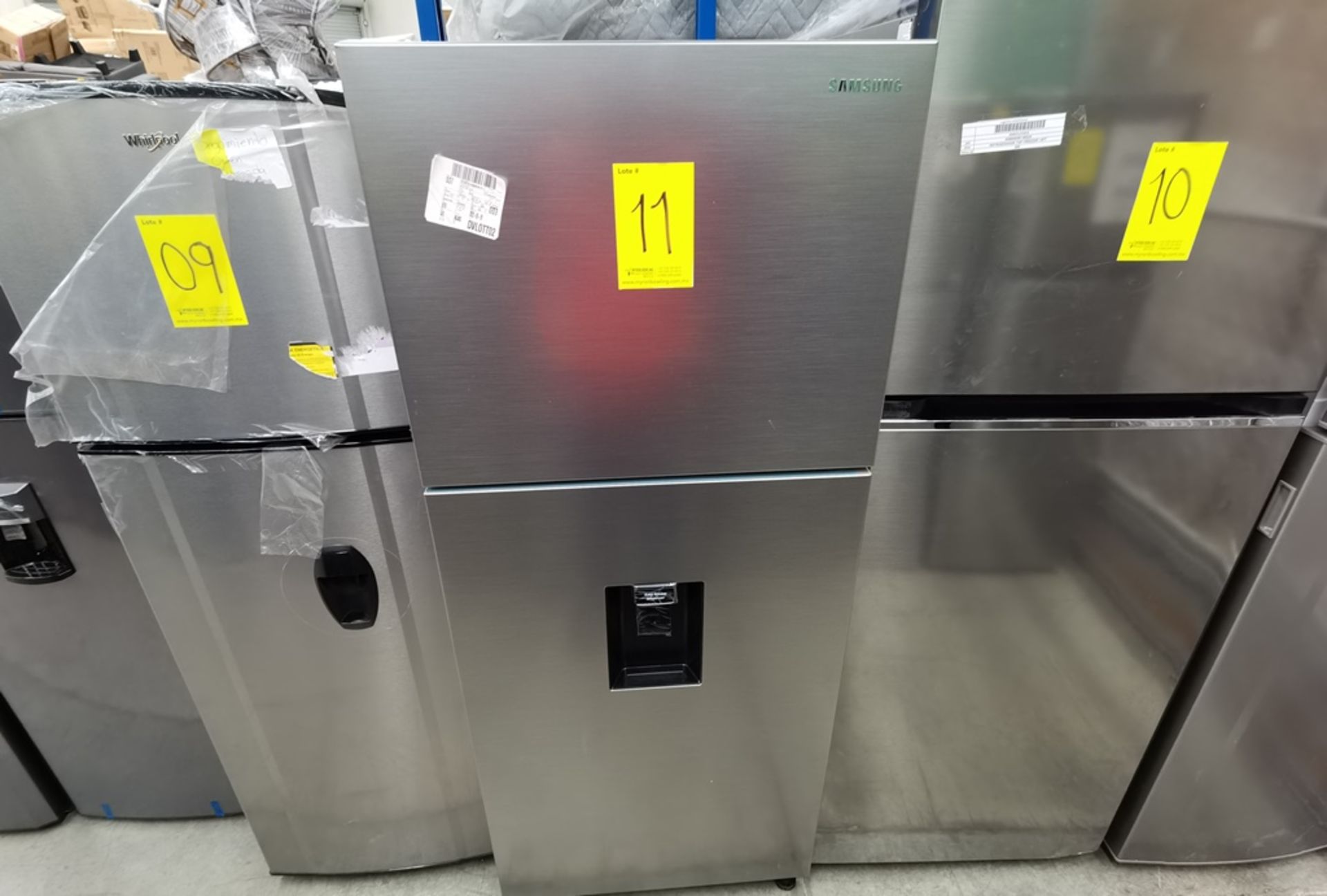 Lote De 2 Refrigeradores Contiene: 1 Refrigerador Marca Samsung Modelo RT44A6304S9, Serie 0BDF4BAR9