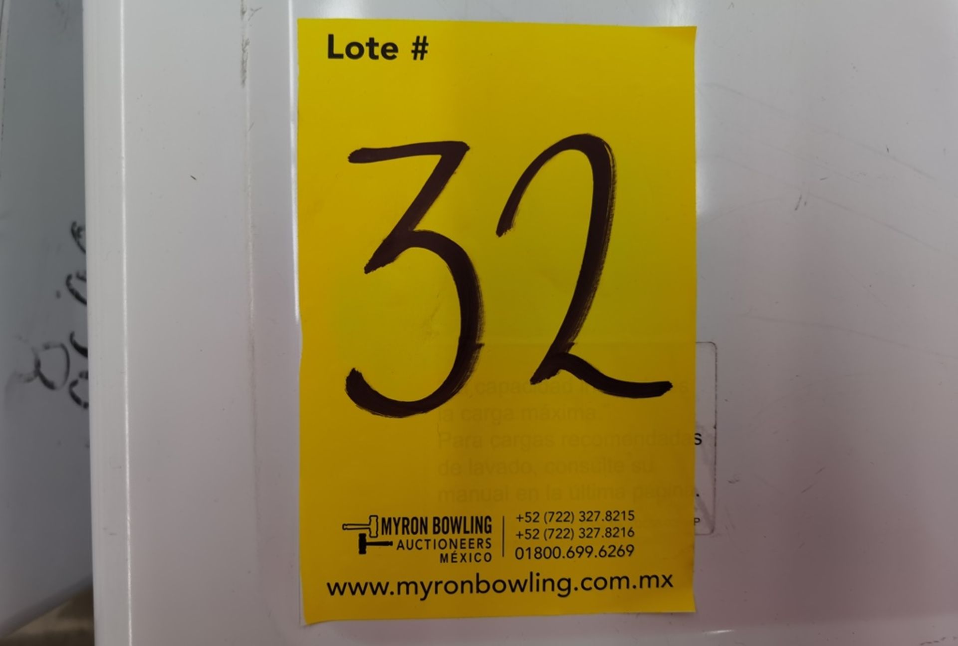 Lote De 3 Lavadoras Contiene: 1 Lavadora De 17 Kg Marca Mabe Modelo LMA787113CBAB04, Serie 2207S719 - Image 20 of 24