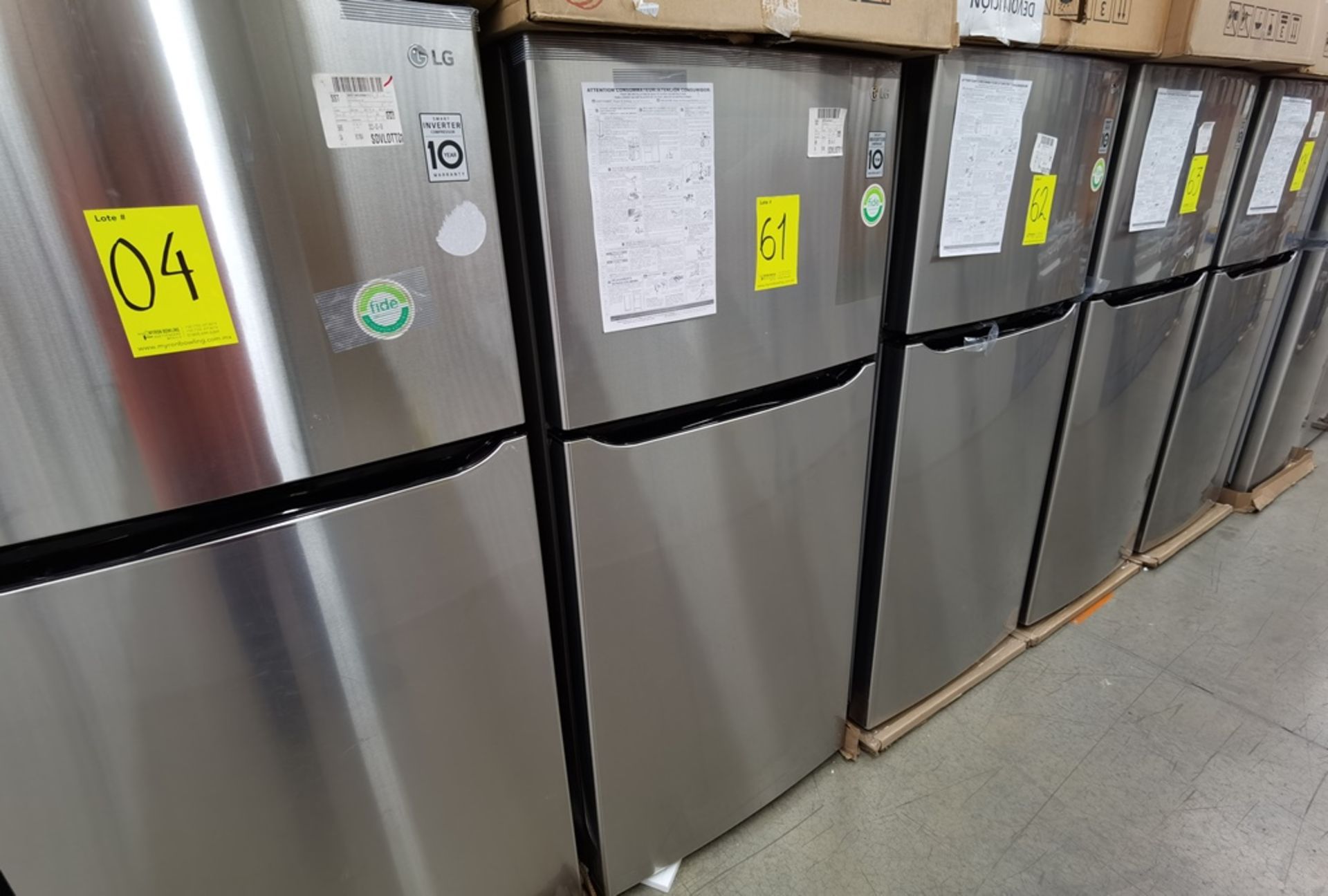 1 Refrigerador Marca LG, Modelo LT57BPSX, Serie 203MRFP2X011, Color Gris - Image 3 of 7