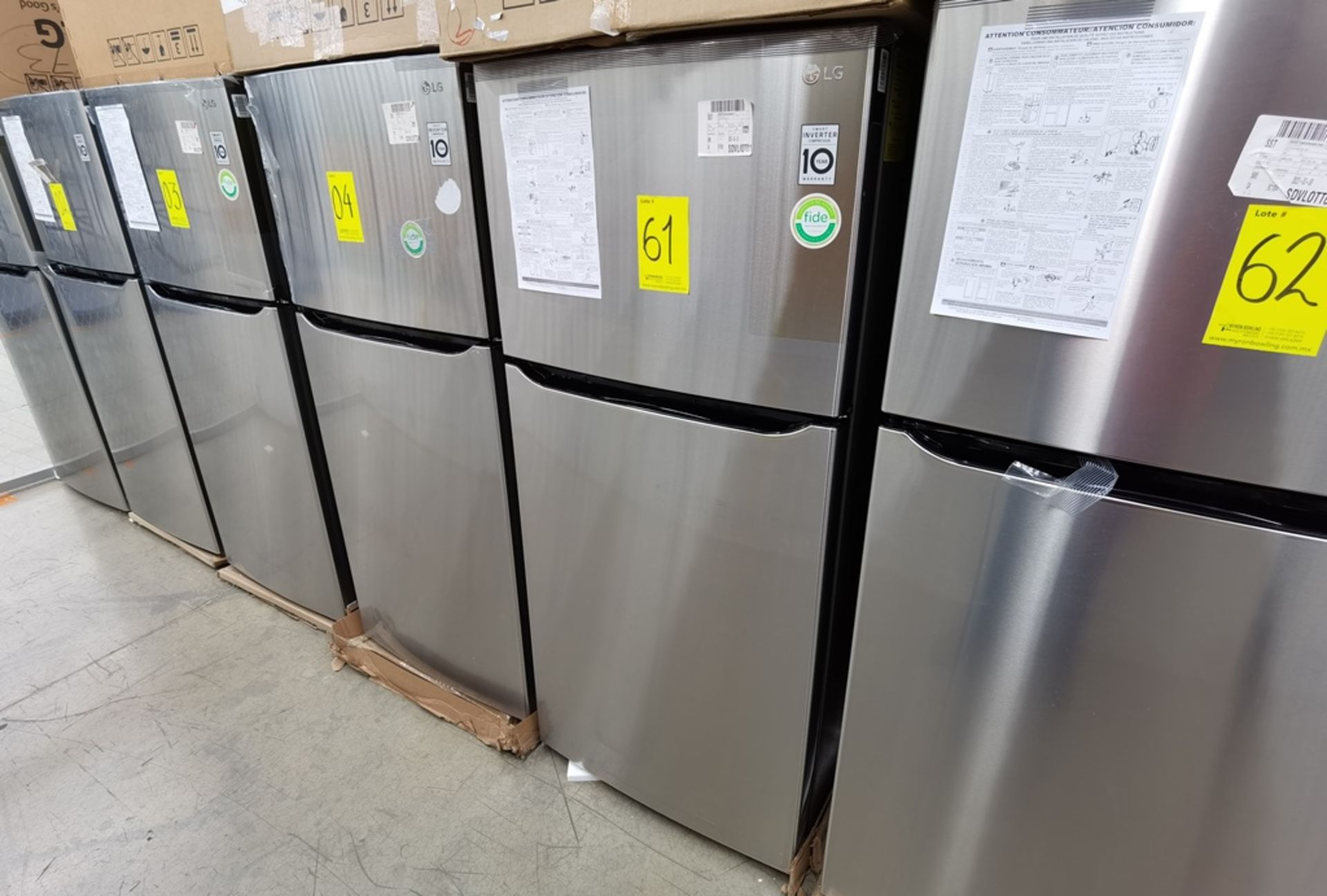 1 Refrigerador Marca LG, Modelo LT57BPSX, Serie 203MRFP2X011, Color Gris - Image 6 of 7