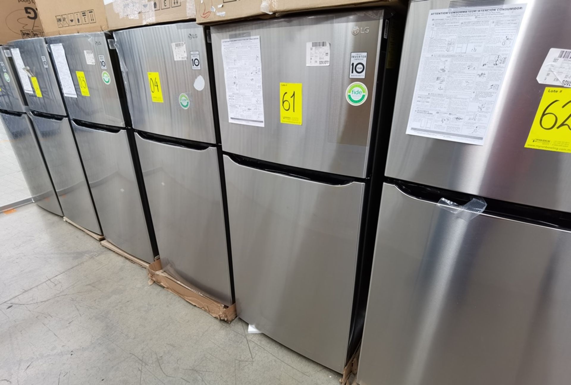 1 Refrigerador Marca LG, Modelo LT57BPSX, Serie 203MRFP2X011, Color Gris - Image 5 of 7