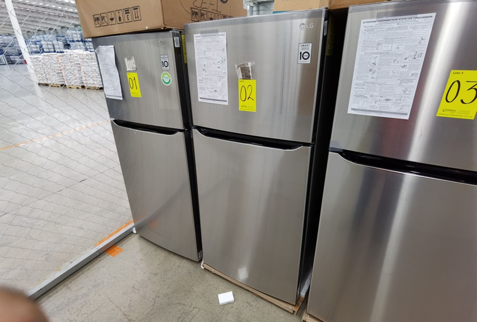 1 Refrigerador Marca LG, Modelo LT57BPSX, Serie 205MRSS3K582, Color Gris - Image 6 of 11