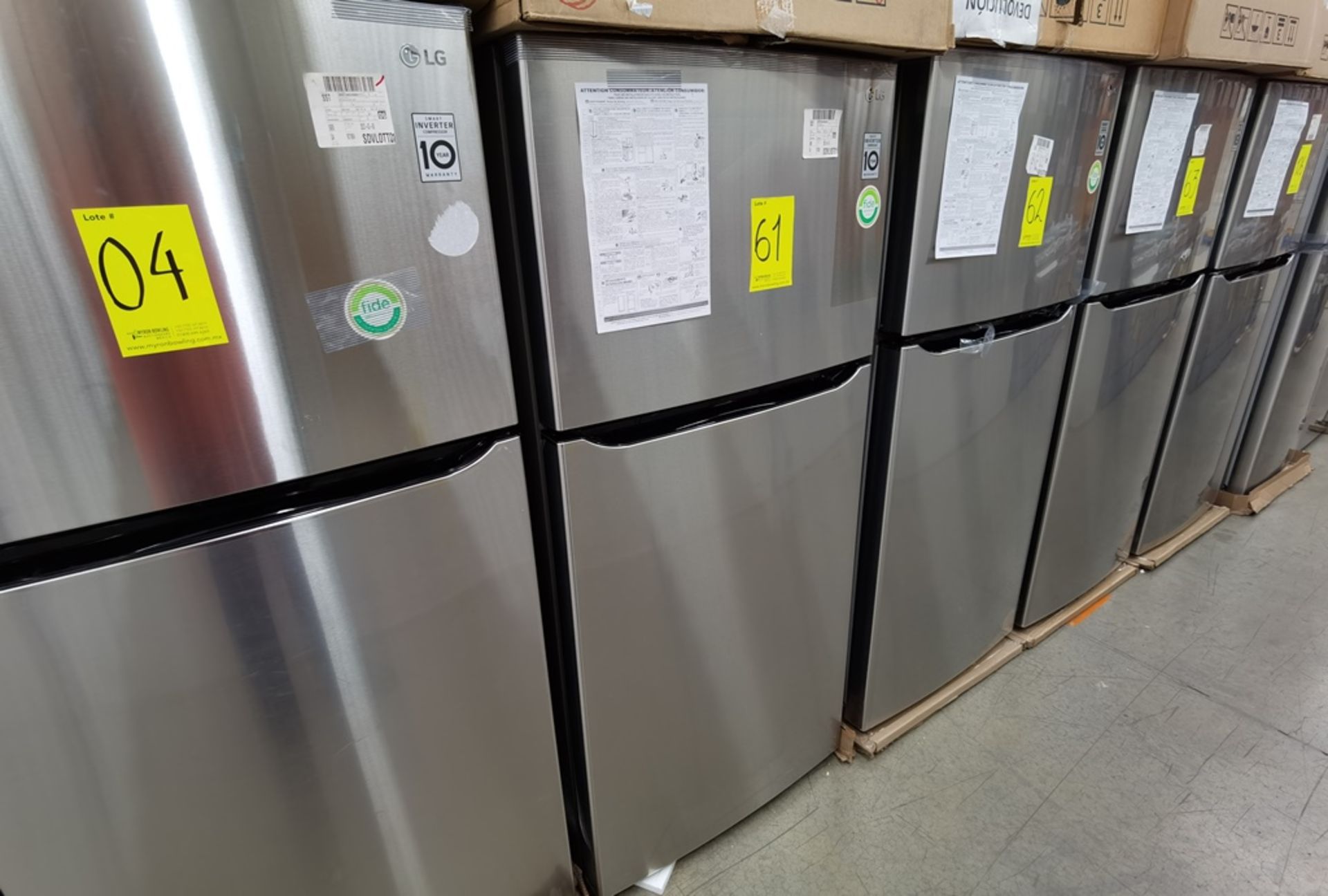 1 Refrigerador Marca LG, Modelo LT57BPSX, Serie 203MRFP2X011, Color Gris - Image 4 of 7