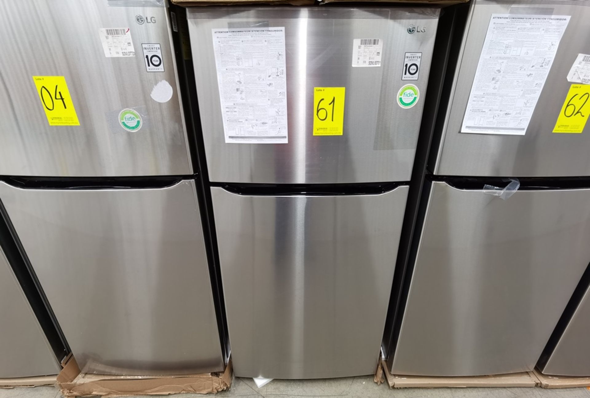 1 Refrigerador Marca LG, Modelo LT57BPSX, Serie 203MRFP2X011, Color Gris - Image 2 of 7